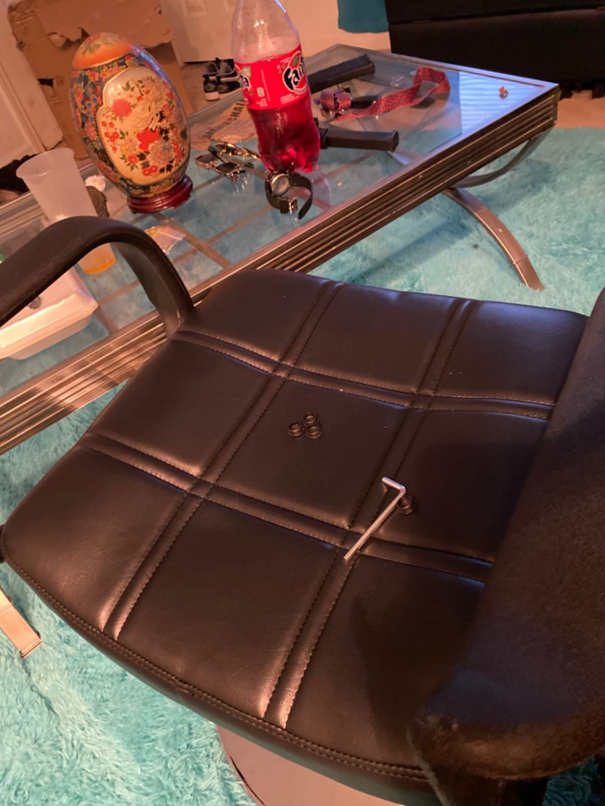 Artist hand Hydraulic Barber Chair Salon Chair for Hair Stylist Tattoo Chair Shampoo Salon Equipment customer photo 2
