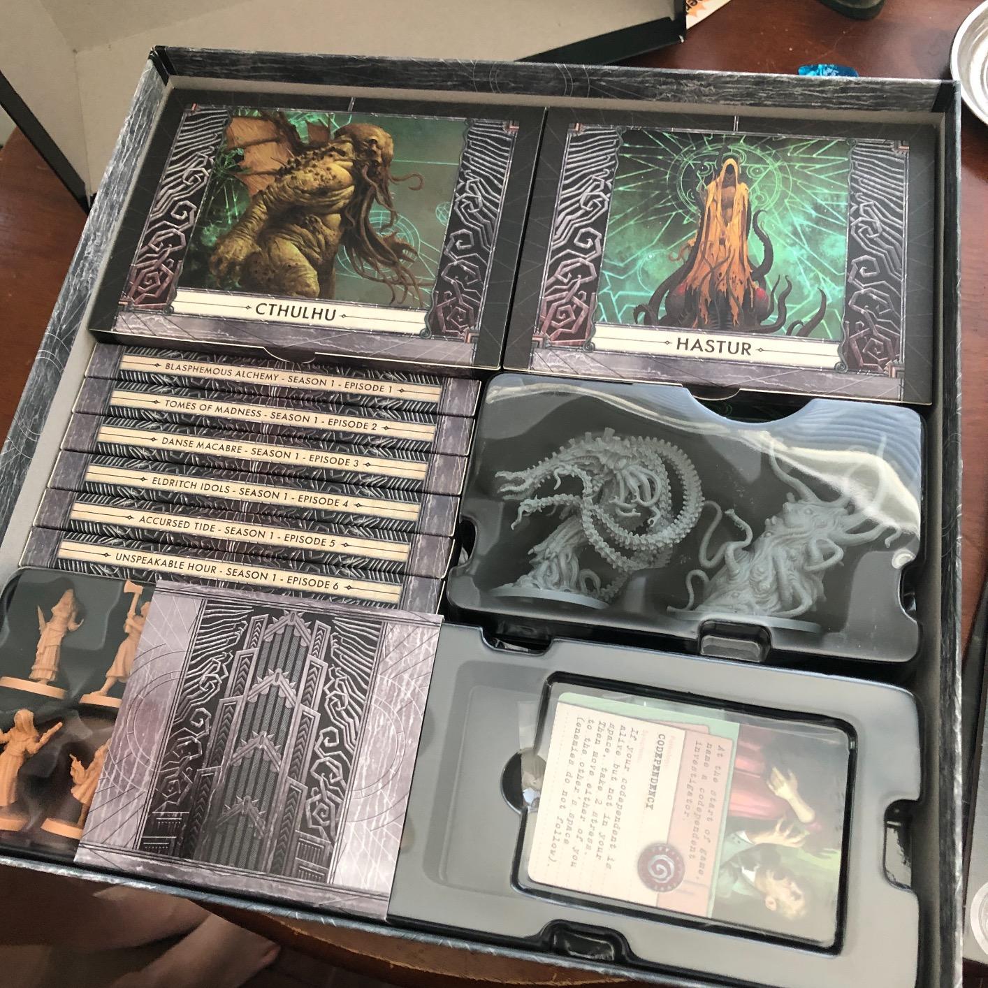 Cthulu: Death May Die Board/ Horror/ Mystery/ Cooperative Game for Adults and Teens | Ages 14+ | 1-5 Players | Average Playtime 90-120 Minutes | Made by CMON customer photo 2