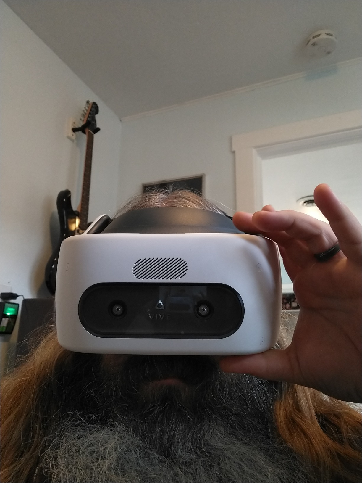 HTC Vive Pro Focus Plus 6DOF VR Headset in Almond White Bundle customer photo 1
