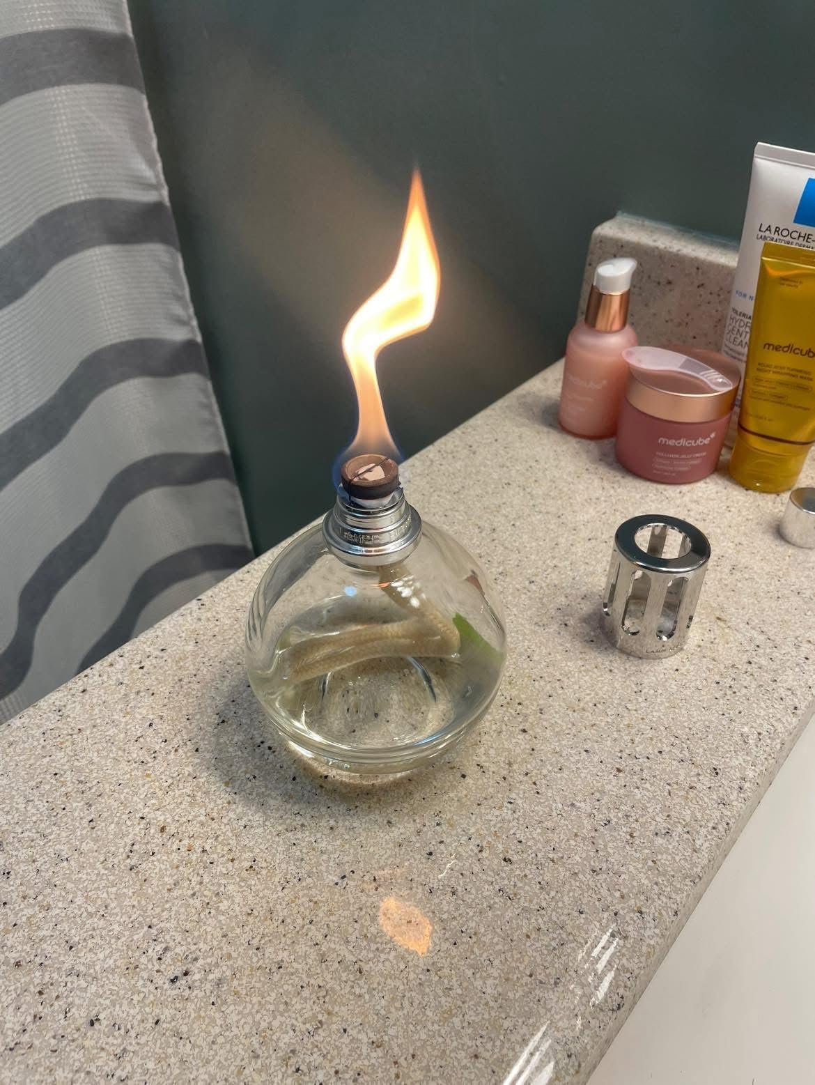 Set - Lampe Berger Starter Square Fragrance Diffuser with 2 Refills (Ocean Breeze & So Neutral) - Elegant French Air Purifier - Made in France - 2 x 250 mL (8.45 Fl Oz) customer photo 2