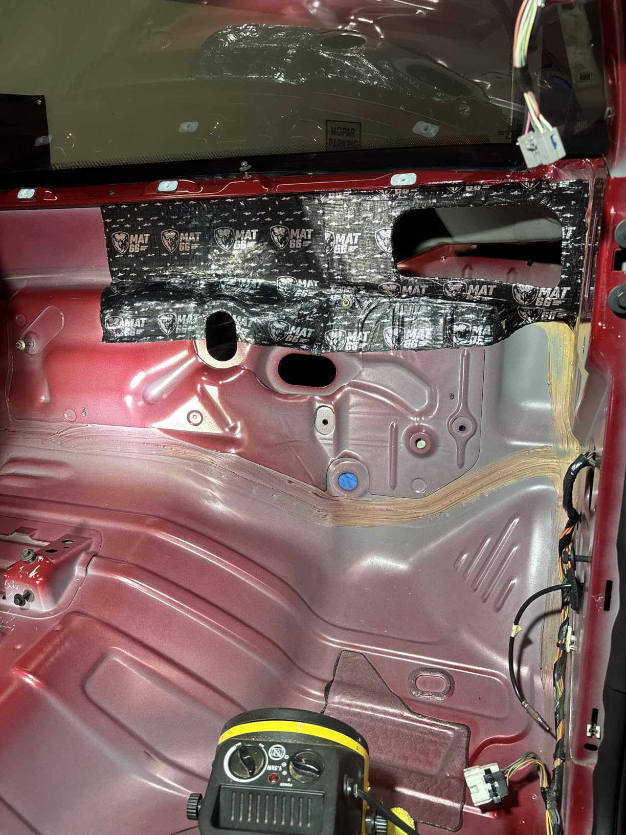 MAT66 ProBlack 80 mil 36 sqft Car Sound Deadening Mat, Butyl Automotive Sound Deadener, Vehicle Audio Sound Insulation and Dampening Material customer photo 1