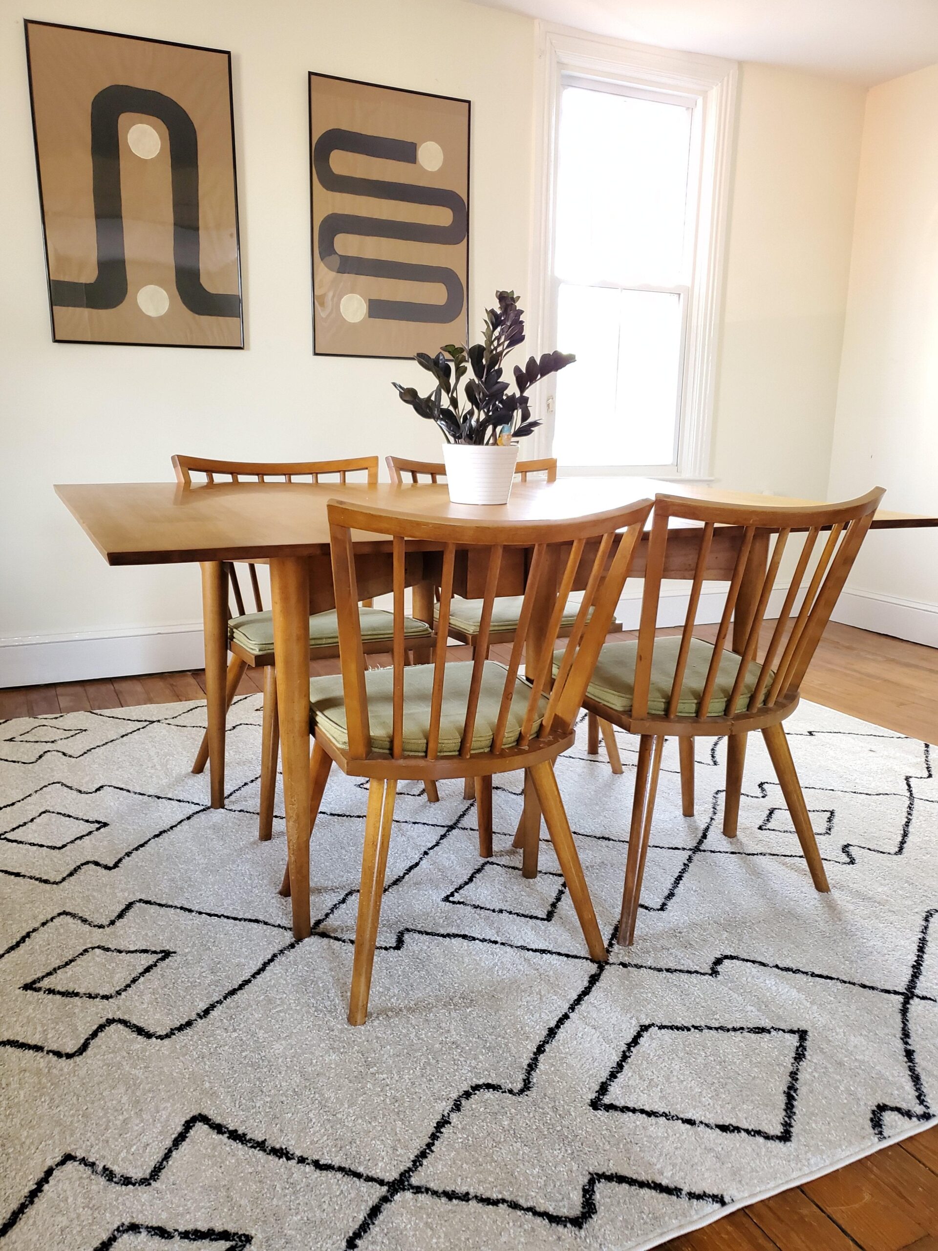 JONATHAN Y Alia Moroccan Beni Souk Cream/Black Indoor Area Rug, 8x10, Bohemian, Scandinavian, Easy-Cleaning for Living Room, Bedroom, Kitchen, Pet Friendly, Non-Shedding customer photo 1