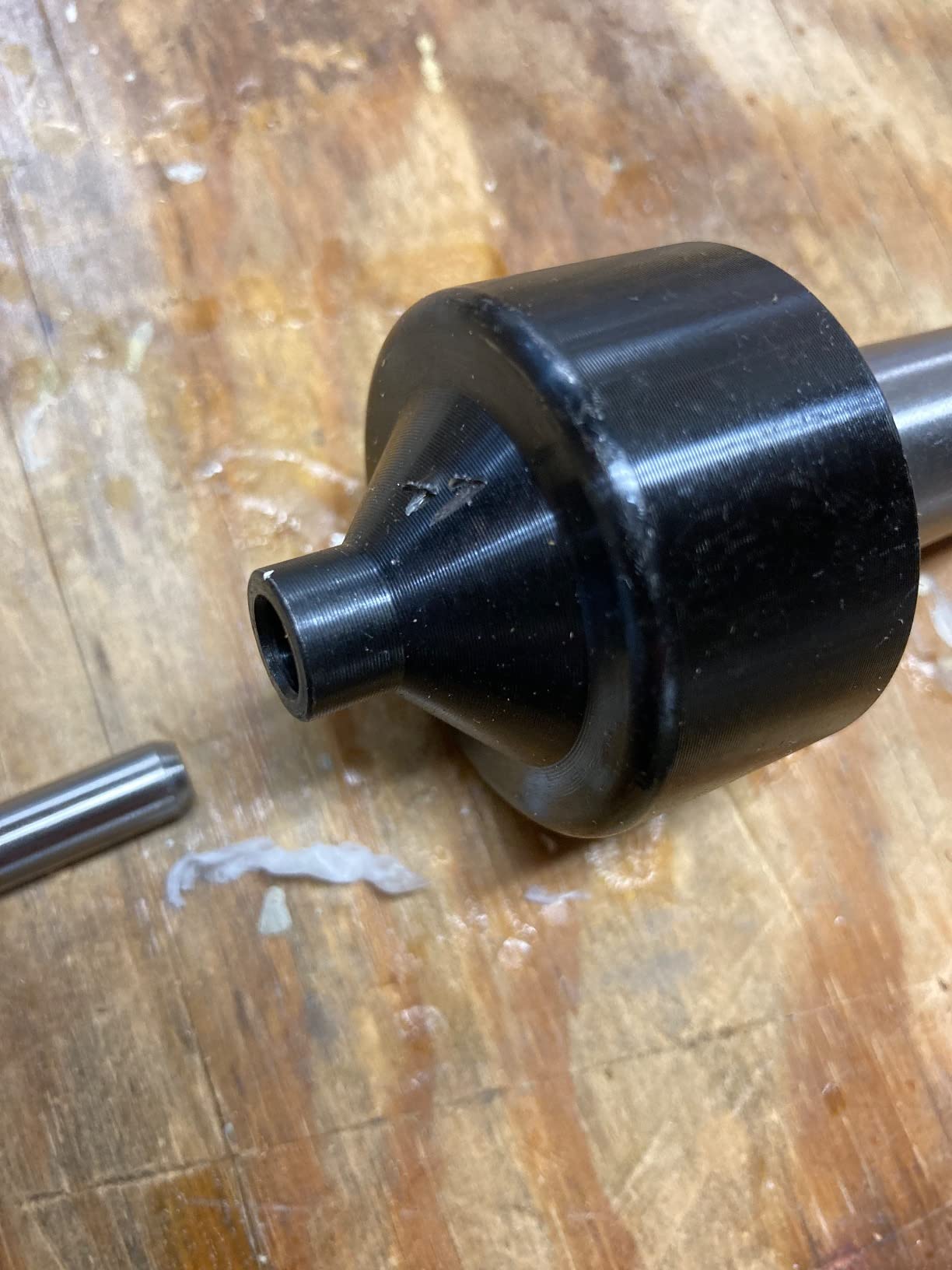 NAGU Turning Tools, Woodworking Pen Mandrel Bundle with Mandrel Saver, 2MT customer photo 1