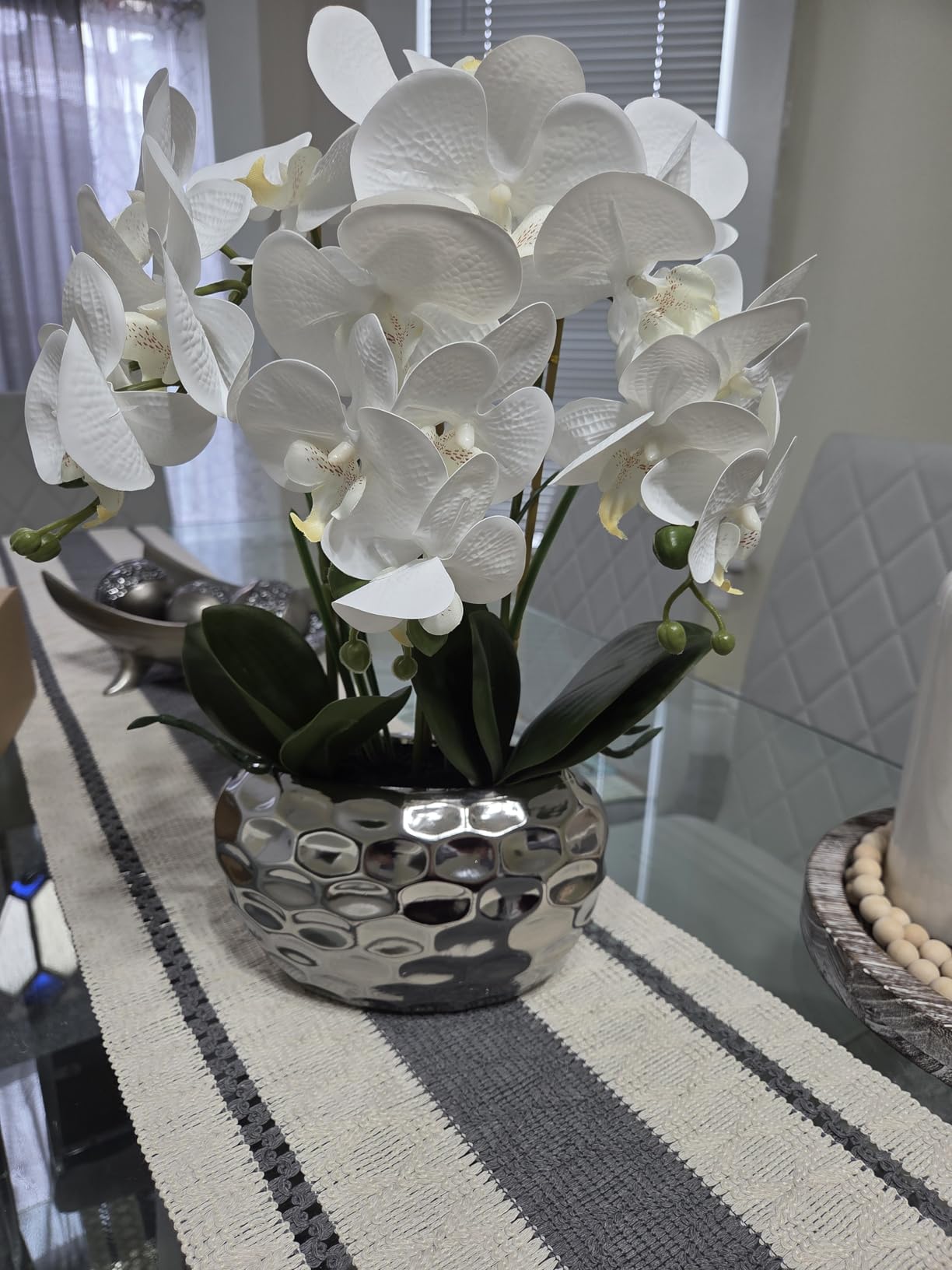 Briful Orchids Artificial Flowers 18