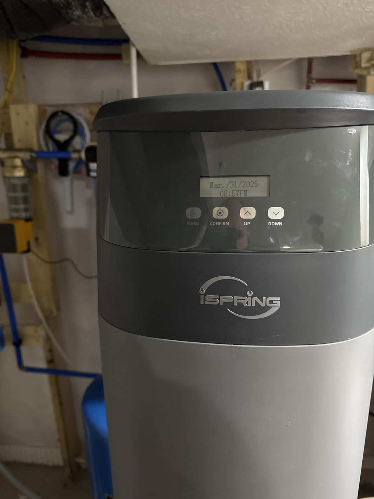 iSpring WCFM500K Whole House Water Filtration System for Iron, Manganese & Hydrogen Sulfide Removal, Well Water Compatible, Set & Forget, Lasts up to 10 Years customer photo 2