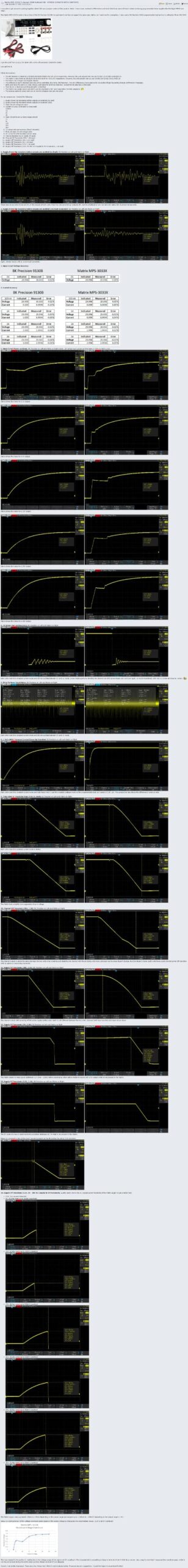 MATRIX Programmable Linear DC Power Supply Variable, Triple Output Bench Power Supply 0~30V/0~6V/0~3A, Adjustable Power Supply High Precision 1mV/1mA Resolution Low Ripple and Noise, MPS-3033X customer photo 2