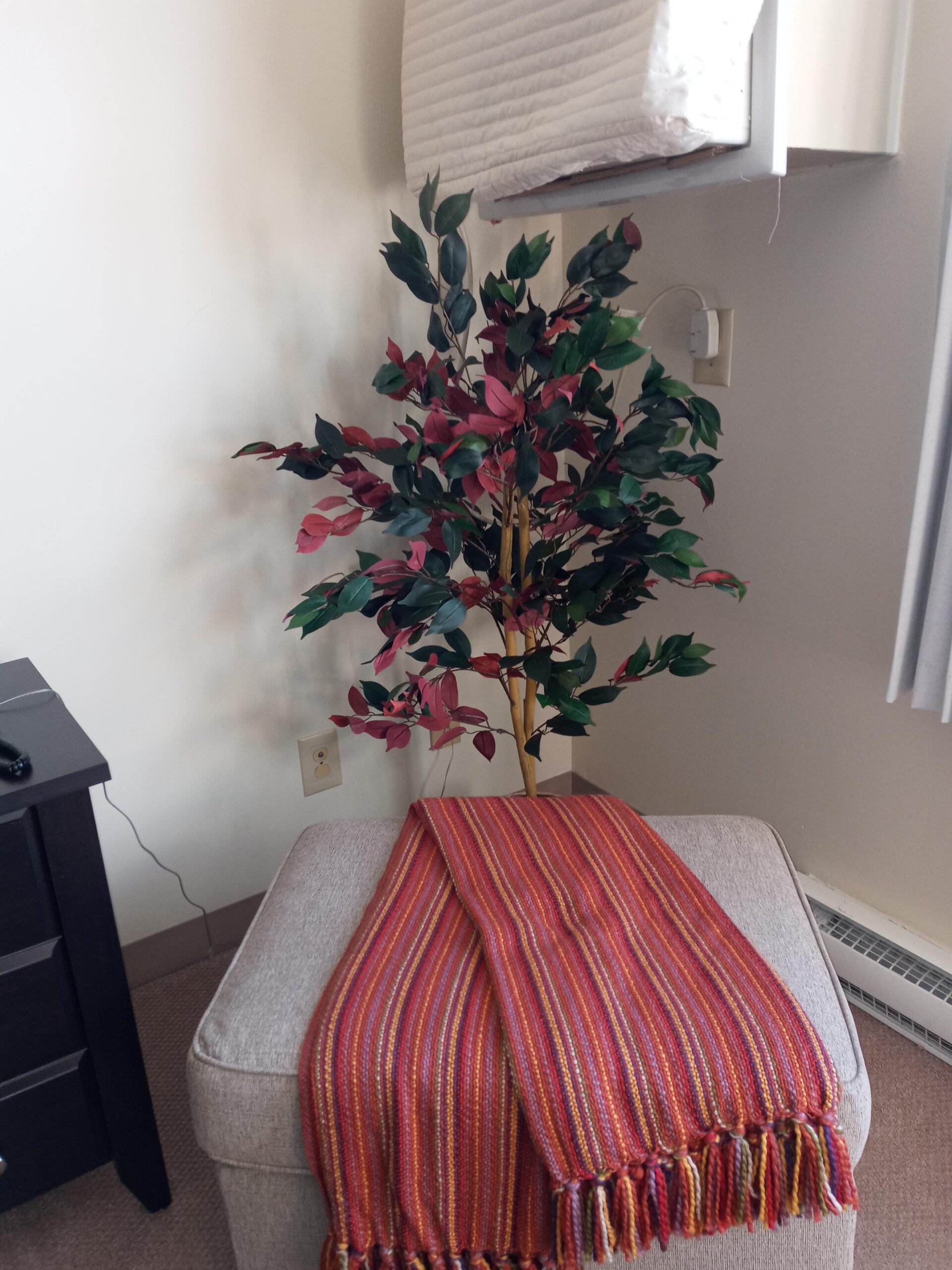 BestComfort 6ft Artificial Wisteria Tree, Green, Plastic, Polyester, Wood - No Watering or Pruning Needed customer photo 2