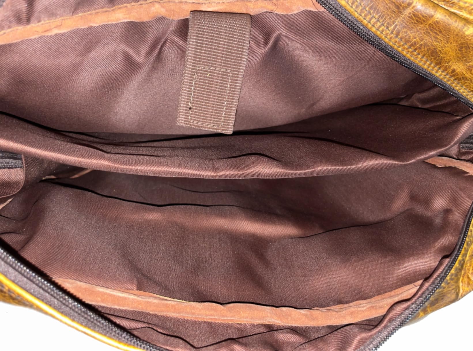 Handmade World Large Leather Briefcase Duffel Bag For Men 'BossWell Office' Fits 18 Inch Laptop Messenger For Business Travel customer photo 2
