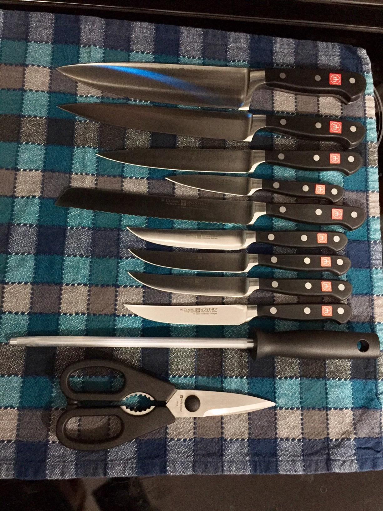 Wusthof Classic 11-Piece Knife Block Set, Acacia customer photo 1