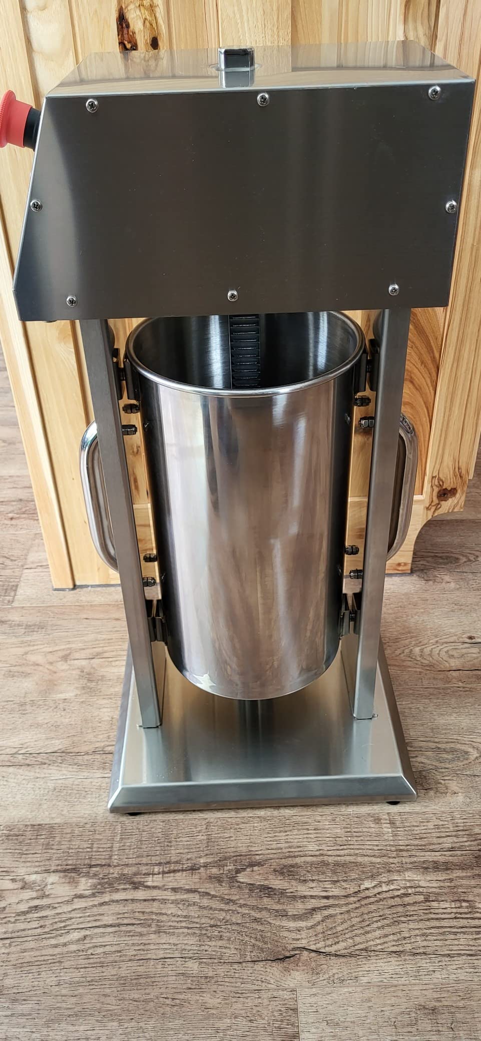Hakka Commercial 22LB Stainless Steel Electric Sausage Stuffer customer photo 2