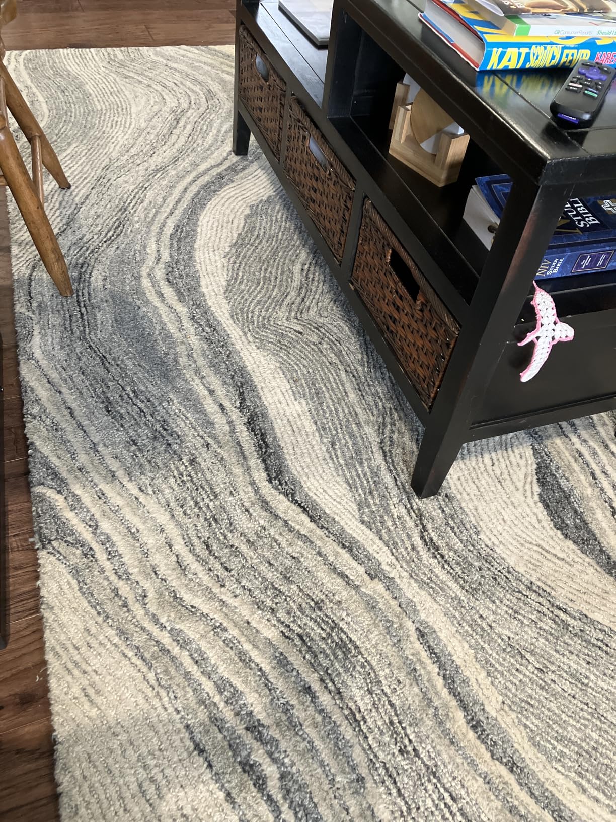 SAFAVIEH Fifth Avenue Collection Area Rug - 10' x 14', Beige & Ivory, Handmade Mid-Century Modern Abstract New Zealand Wool, Ideal for High Traffic Areas in Living Room, Bedroom (FTV121B) customer photo 2