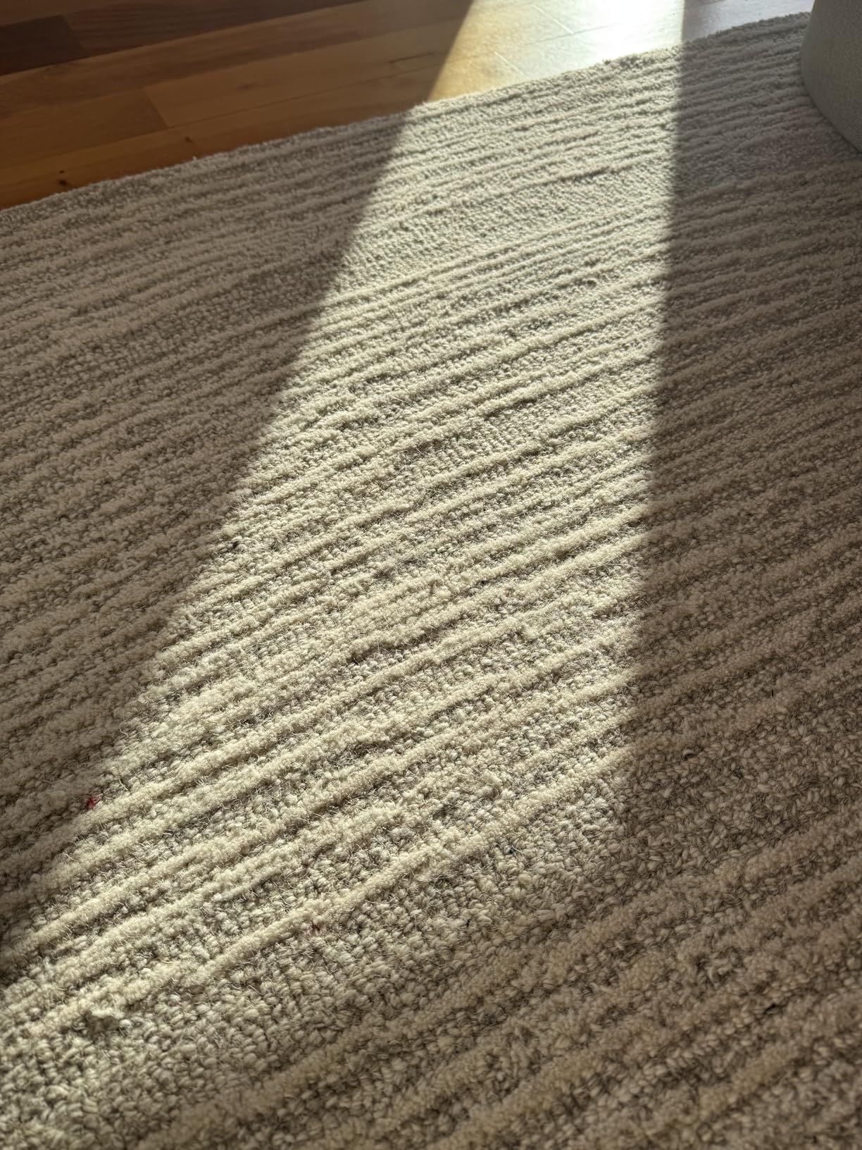 SAFAVIEH Metro Collection 8' x 10' Natural/Ivory Handmade Premium Wool Living Room Area Rug customer photo 2