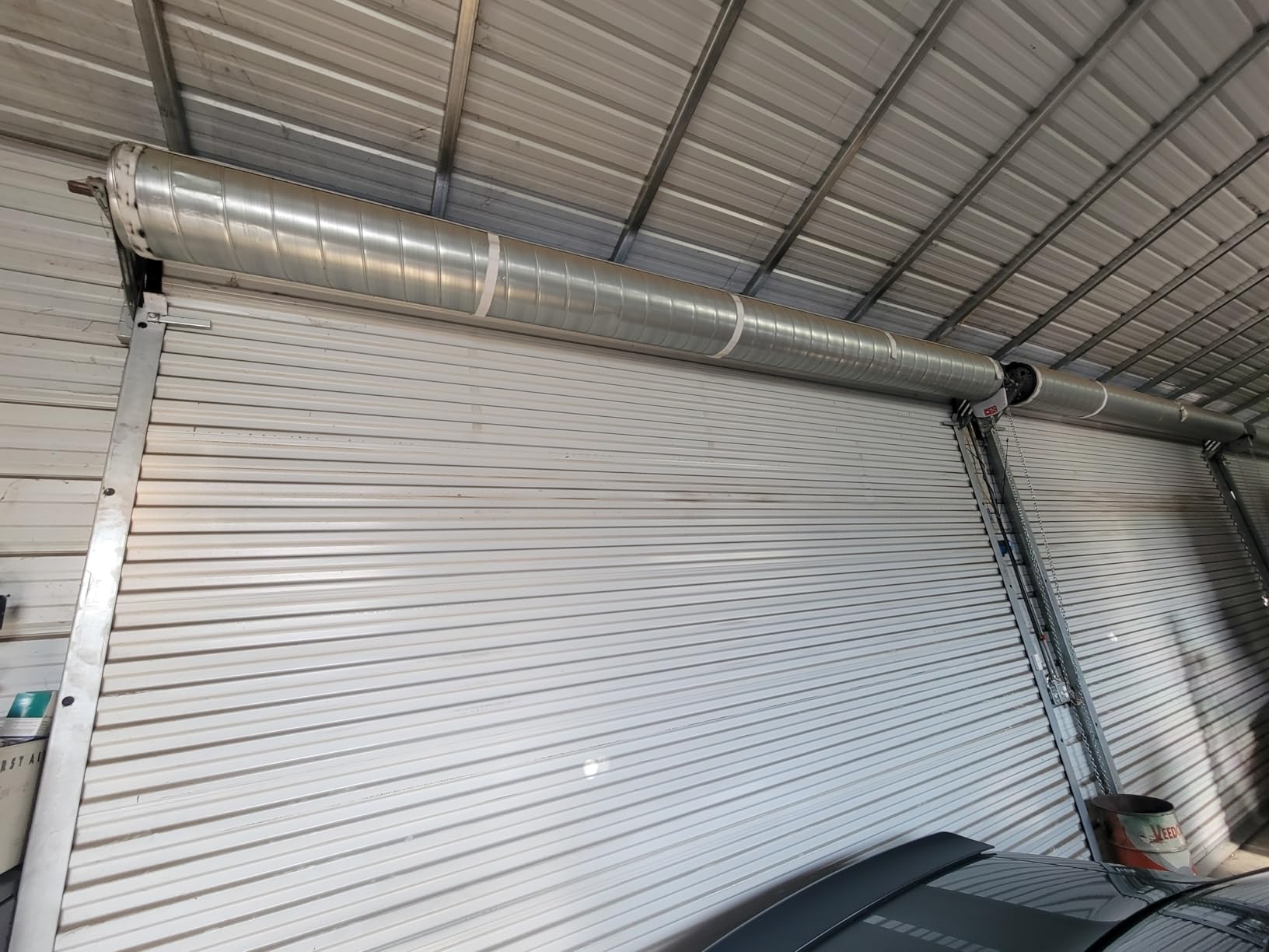 Automatic Roll Up Door Opener,Commerial Garage Roller Door Opener with 4 Remote Powerful 1000N Motor 22m² Rolling OZ customer photo 2