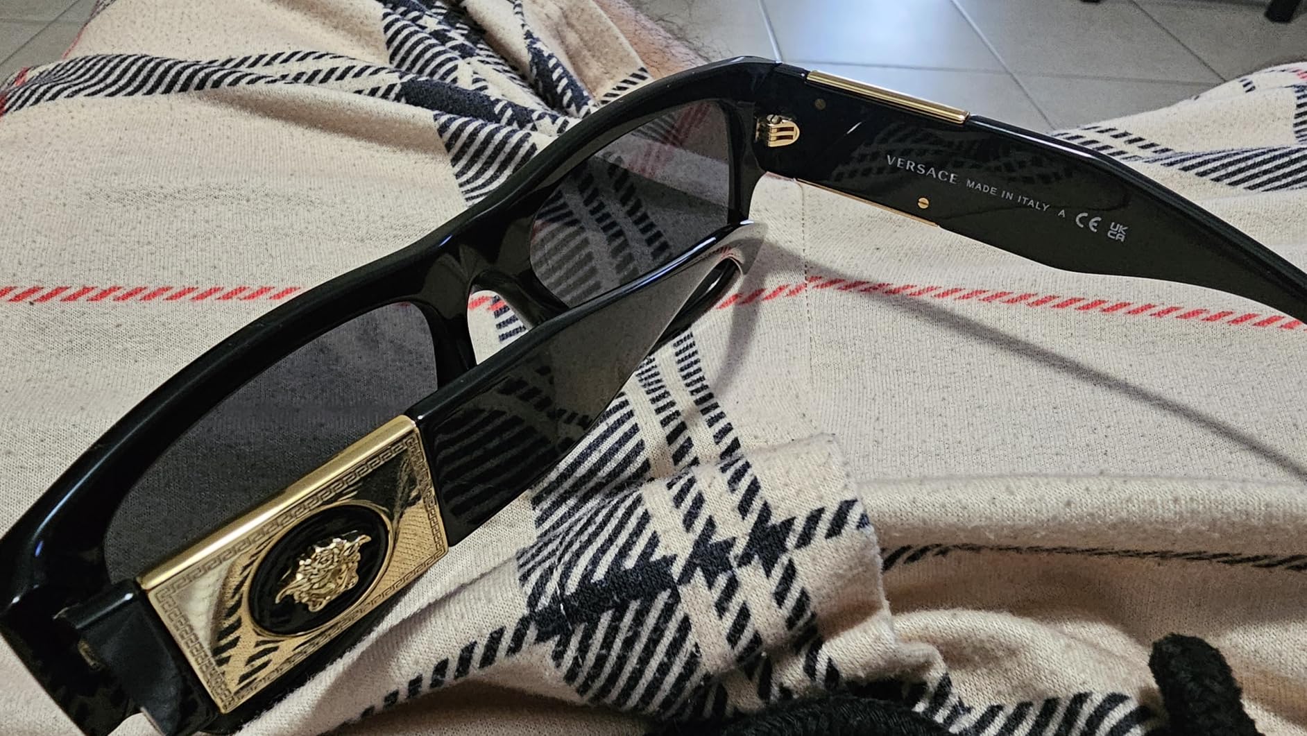 VE4406 Rectangular Sunglasses for Men +BUNDLE with ACCESSORY EYEWEAR KIT customer photo 2