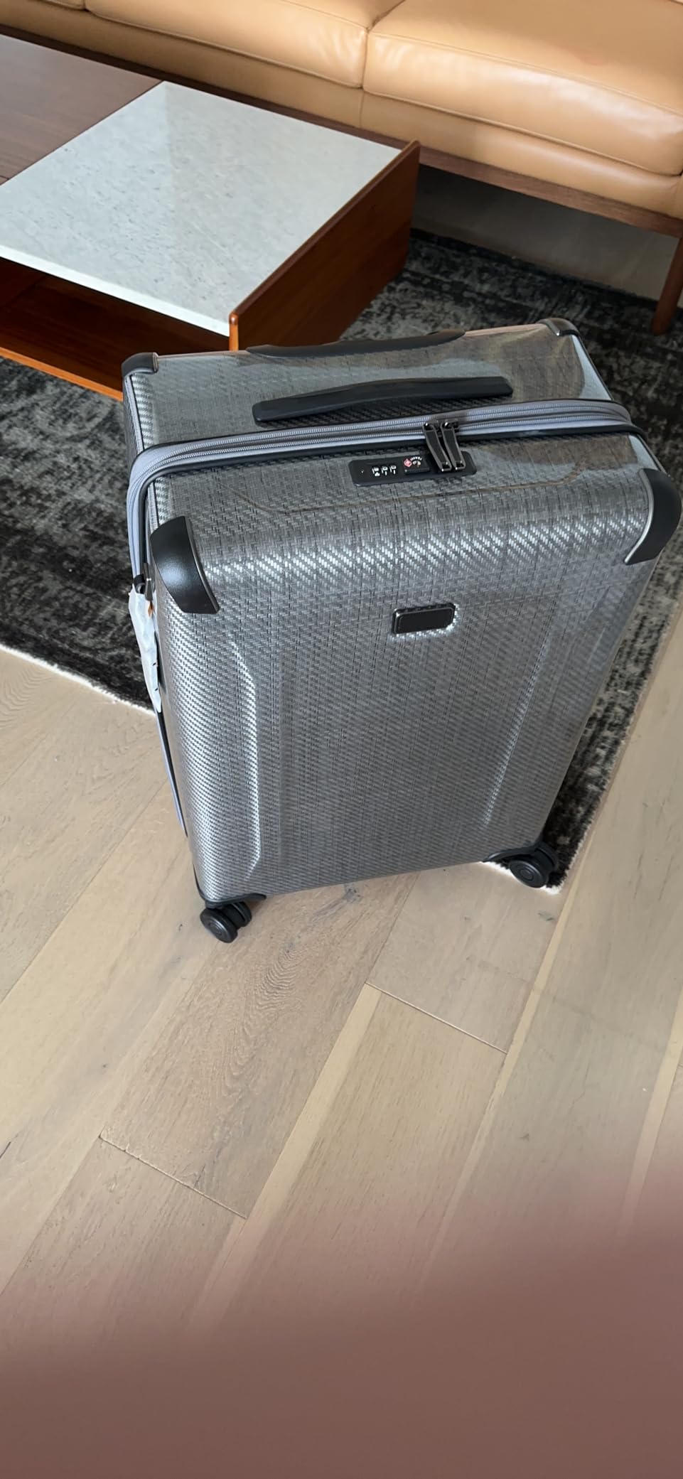 Tegra-Lite 4 Wheel Luggage - Highly Durable Suitcase, Flexible Shell, Sleek and Lightweight Men's and Women's Expandable Rolling Bag - Extended Trip, T-Graphite customer photo 1