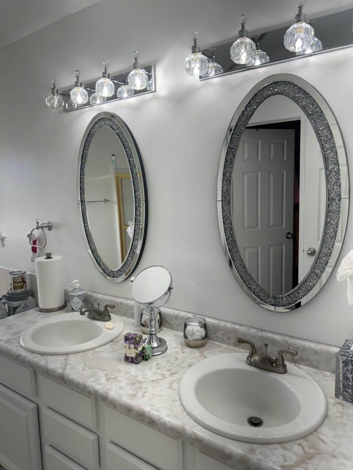 SHYFOY Oval Wall Mirror 36