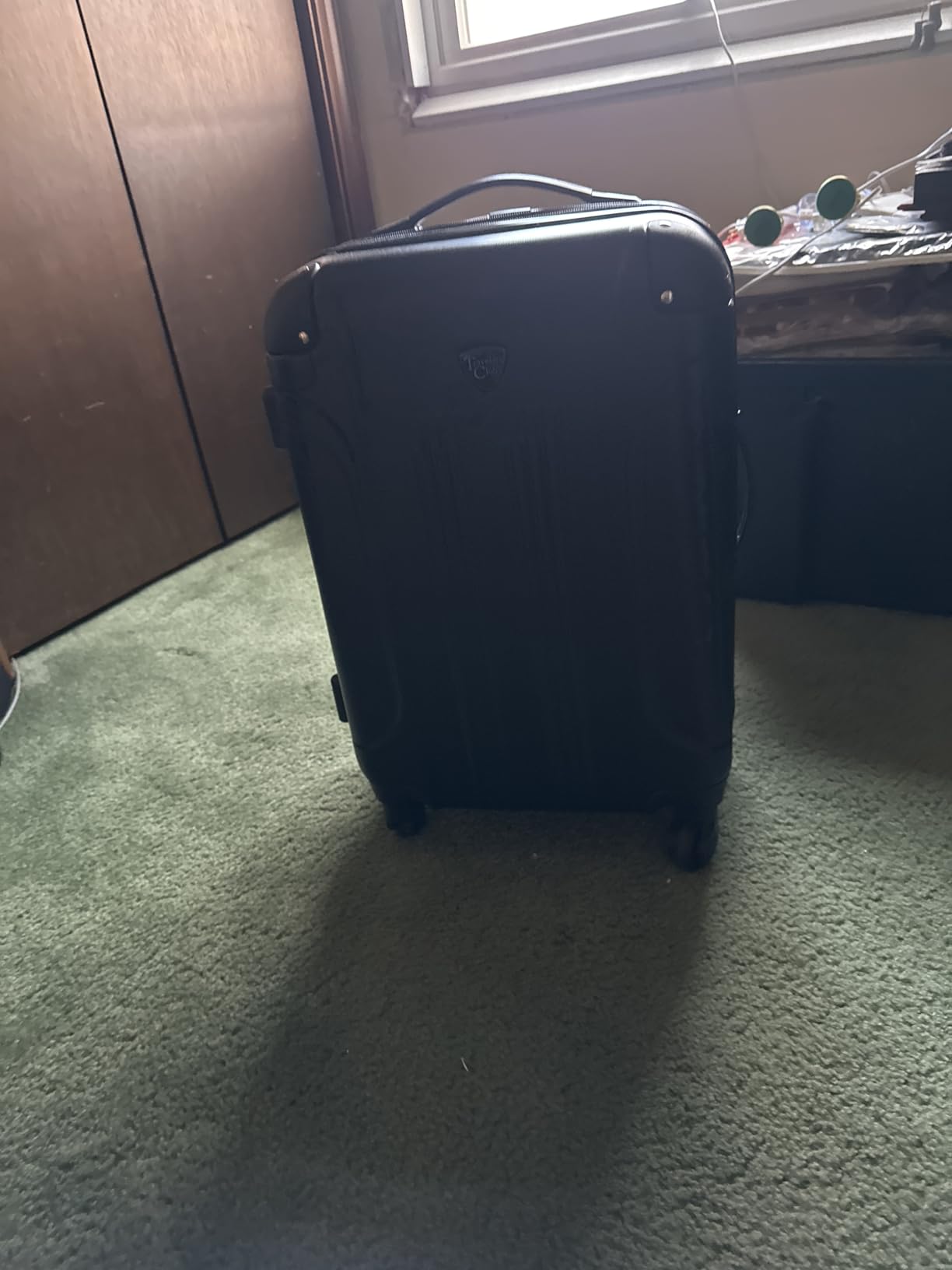 Travelers Club Chicago Hardside Expandable Spinner Luggage, Apple Butter, 5 Piece Set customer photo 2
