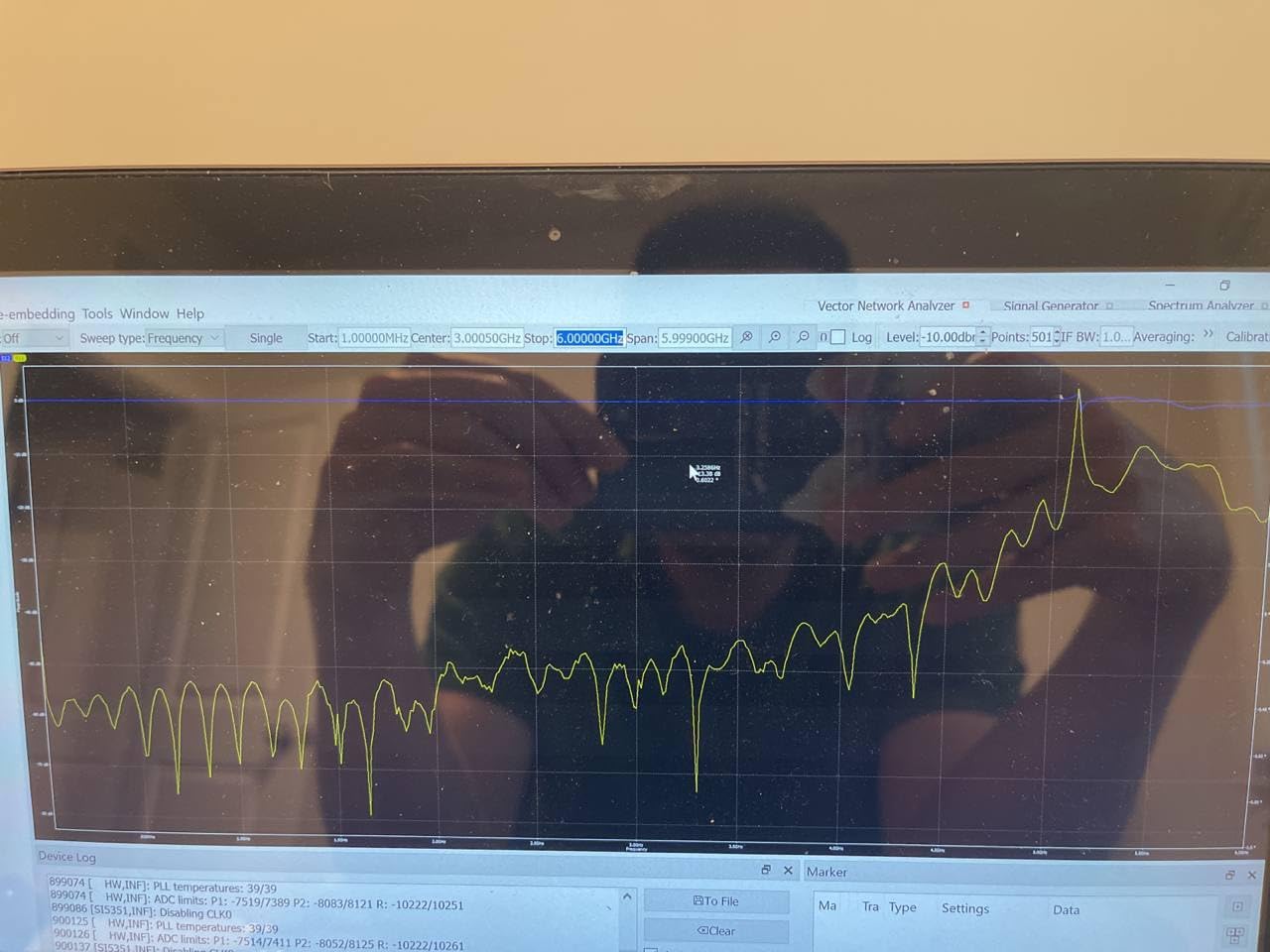 Seesii LibreVNA 2.0 100kHz-6GHz Vector Network Analyzer, NanoVNA Antenna Analyzer USB Based Full 2-Port with External Reference Input/Output, 6-Layer PCB Design customer photo 1