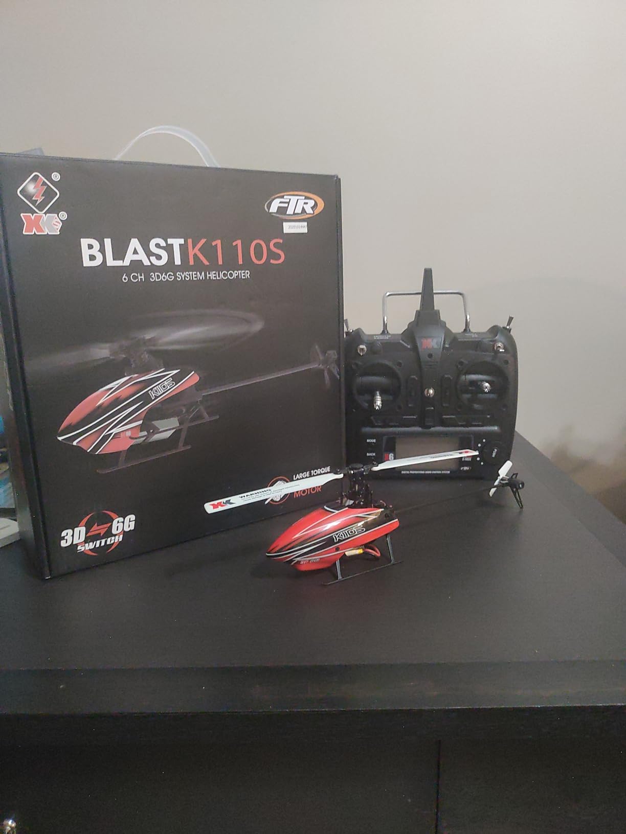 WLtoys K110S RC Helicopters with 3D/6G Mode Gyro for Adults, 6 Channel RC Aircraft with Brushless Motor customer photo 1