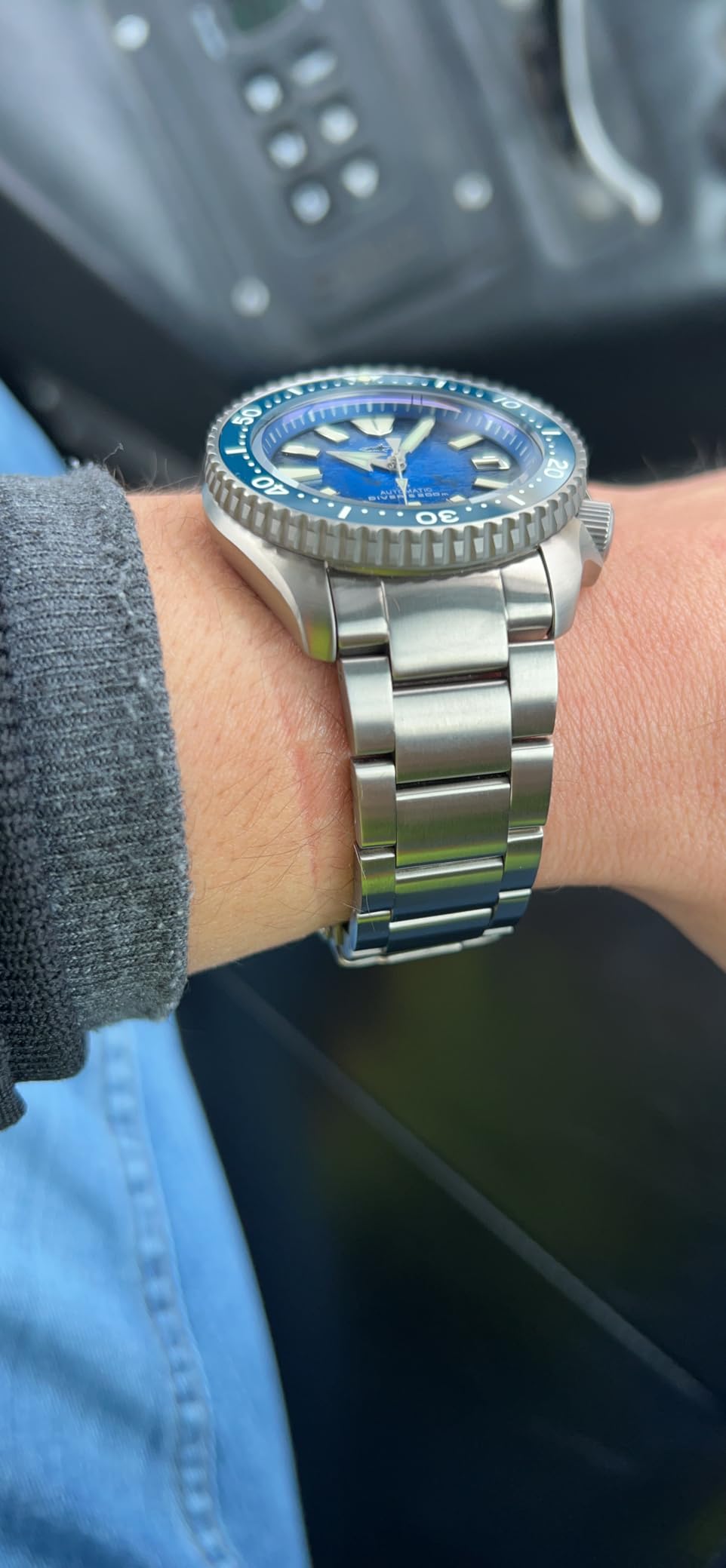 TACTICAL FROG Heimdallr Titanium Diver Watches for Men, 42mm NH35A Movement Mens Automatic Watches, 200 Meter Water Resistant customer photo 1