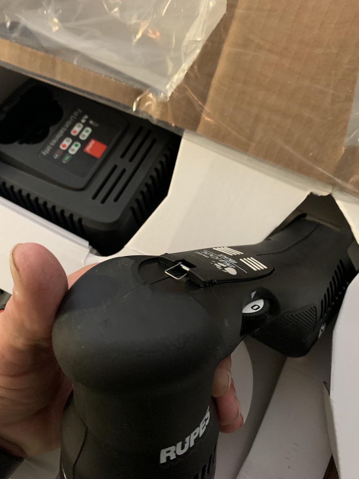 RUPES iBRID MINI polisher STB 1-HLR75 1-Charger 2-Battery Pack customer photo 2