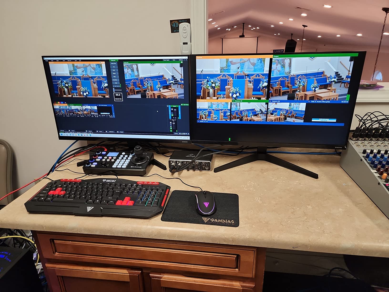 AVKANS 20X NDI PTZ Camera Kits - 2pcs 20X AI Auto Tracking NDI Camera with 1pcs IP Joystick Controller Package for Church Live Streaming Video Production (2X LV20N and 1x AV-Joy-IP) customer photo 1