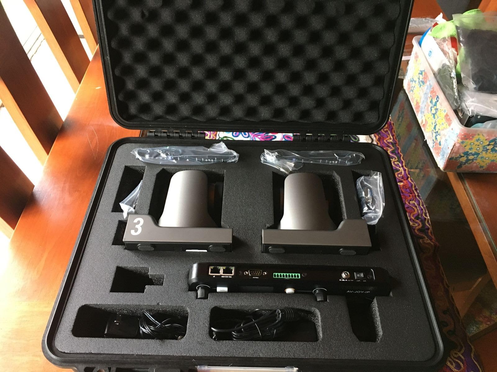 AVKANS 30X NDI PTZ Camera Kits - 2pcs 30X NDI Camera with 1pcs IP Joystick Controller Package for Church Live Streaming Video Production customer photo 1