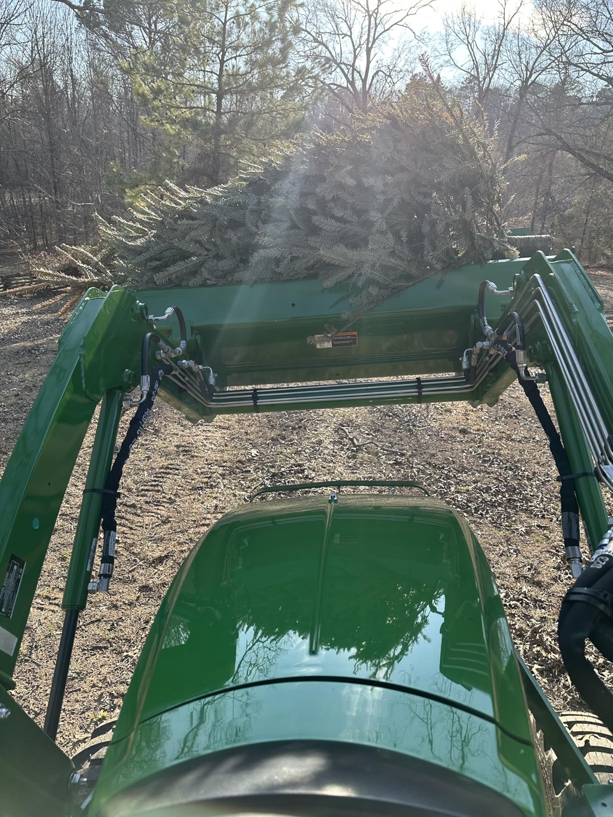 YINTATECH Clamp on Debris Forks to 60