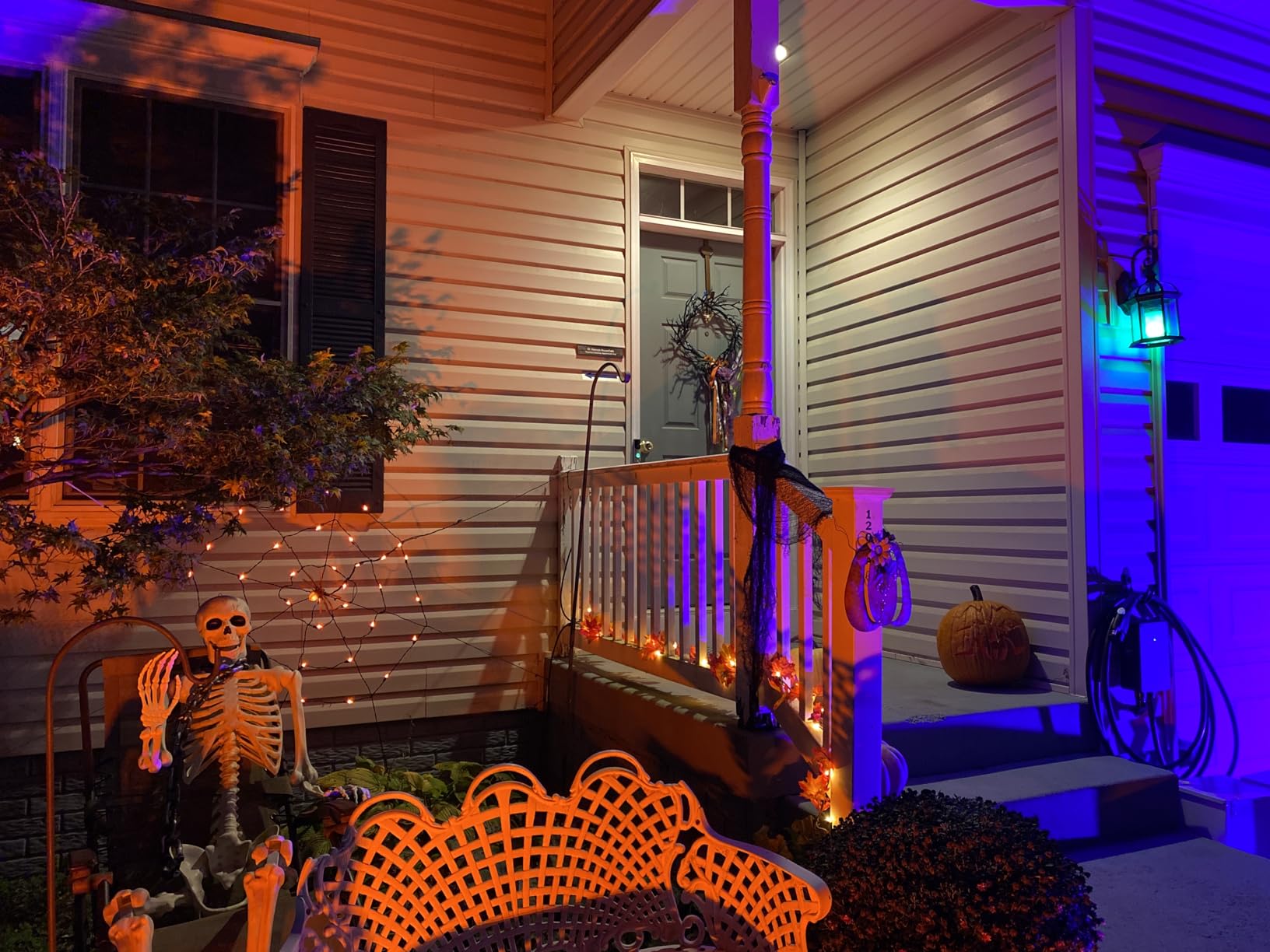Crazy Bonez Pose-N-Stay Halloween Skeleton, 6 FT - Life-Size, Realistic, Fully Poseable Indoor & Outdoor Decoration, Durable Weather-Resistant Spooky Prop for Yard, Porch, Haunted House customer photo 1