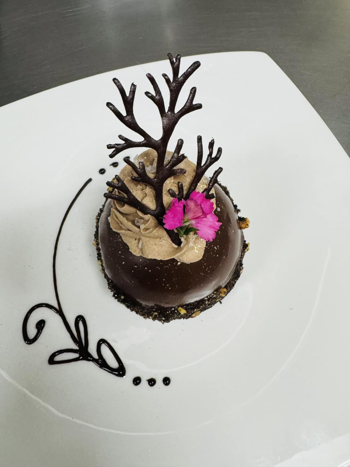 7Pcs Leaf Silicone Fondant Molds with Dough Scraper, 3D Coral Branch Leaf Chocolate Molds customer photo 1