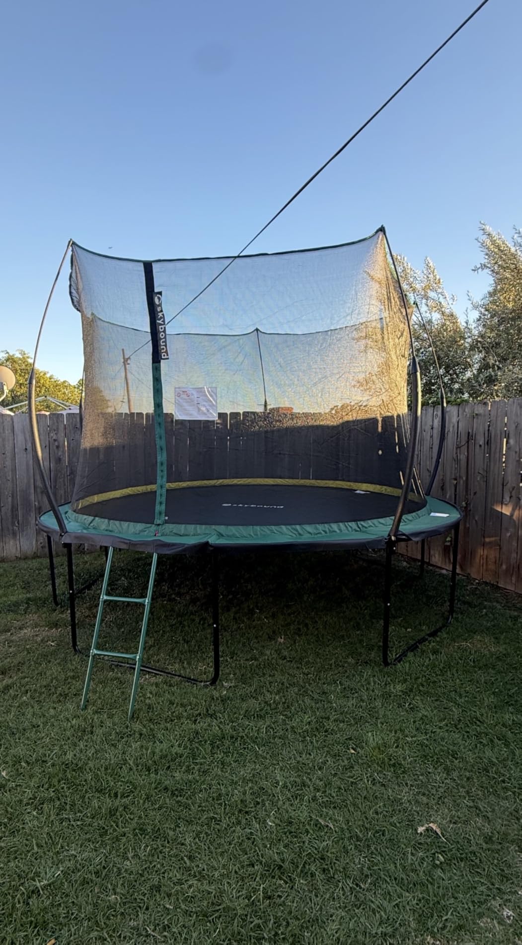SkyBound 14 FT 12 FT 10FT 8FT 6FT Springless Trampoline for Kids and Adults - Recreational Trampolines with AntiRust Coating - Bungee Cords Outdoor Trampoline for Kids - No-Gap Design Zipper System customer photo 1