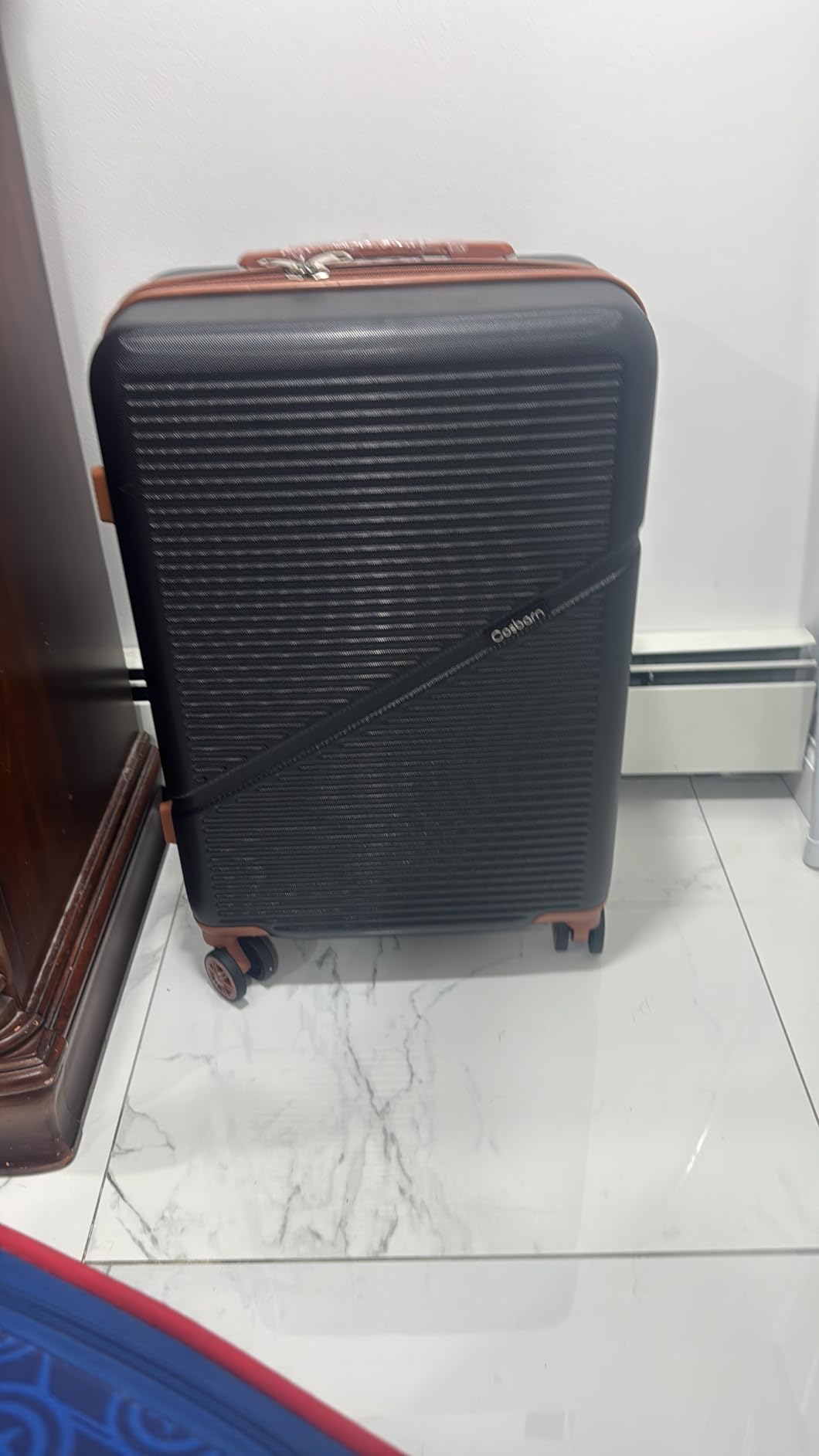Luggage Sets 5 Piece Suitcases with Wheels, Suitcase Set ABS Hard Case Luggage with TSA Lock Spinner Wheels Durable Travel Luggage (5-Piece Set(20/24/28)) customer photo 1