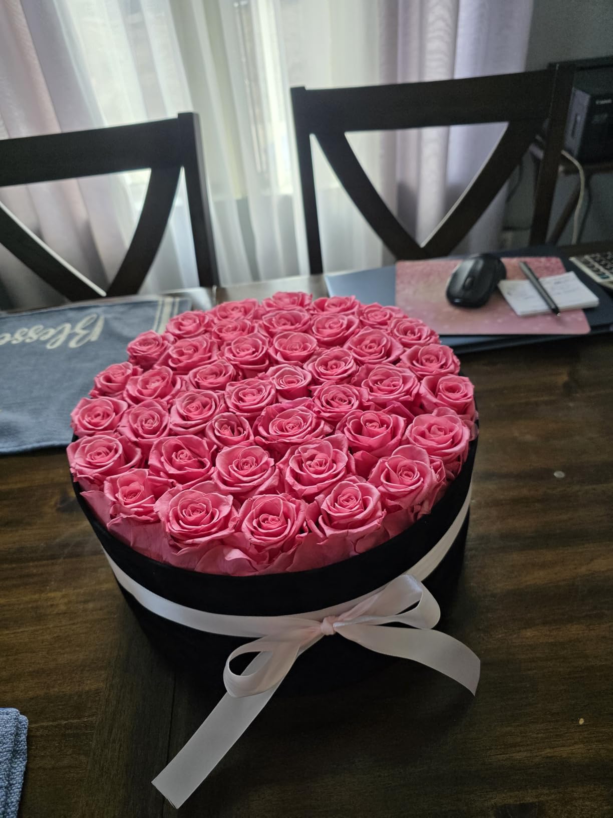 40 Pieces Preserved Roses in Suede Box, Flowers for Mothers Day, Preserved Flowers Gift for Women customer photo 1