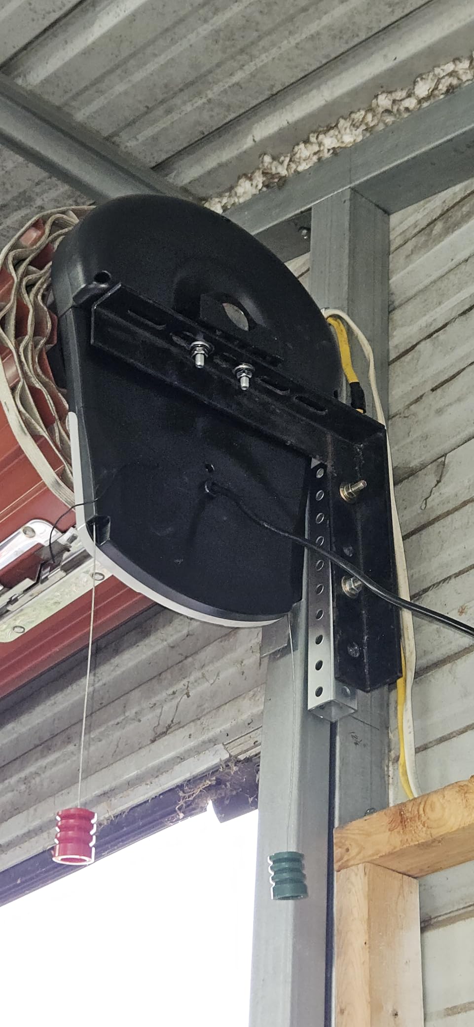 Automatic Roll Up Door Opener,Commerial Garage Roller Door Opener, Powerful 800N Motor Roller Door Opener for Garage Warehouse Store Barn Farm-Not Fit Flap customer photo 1