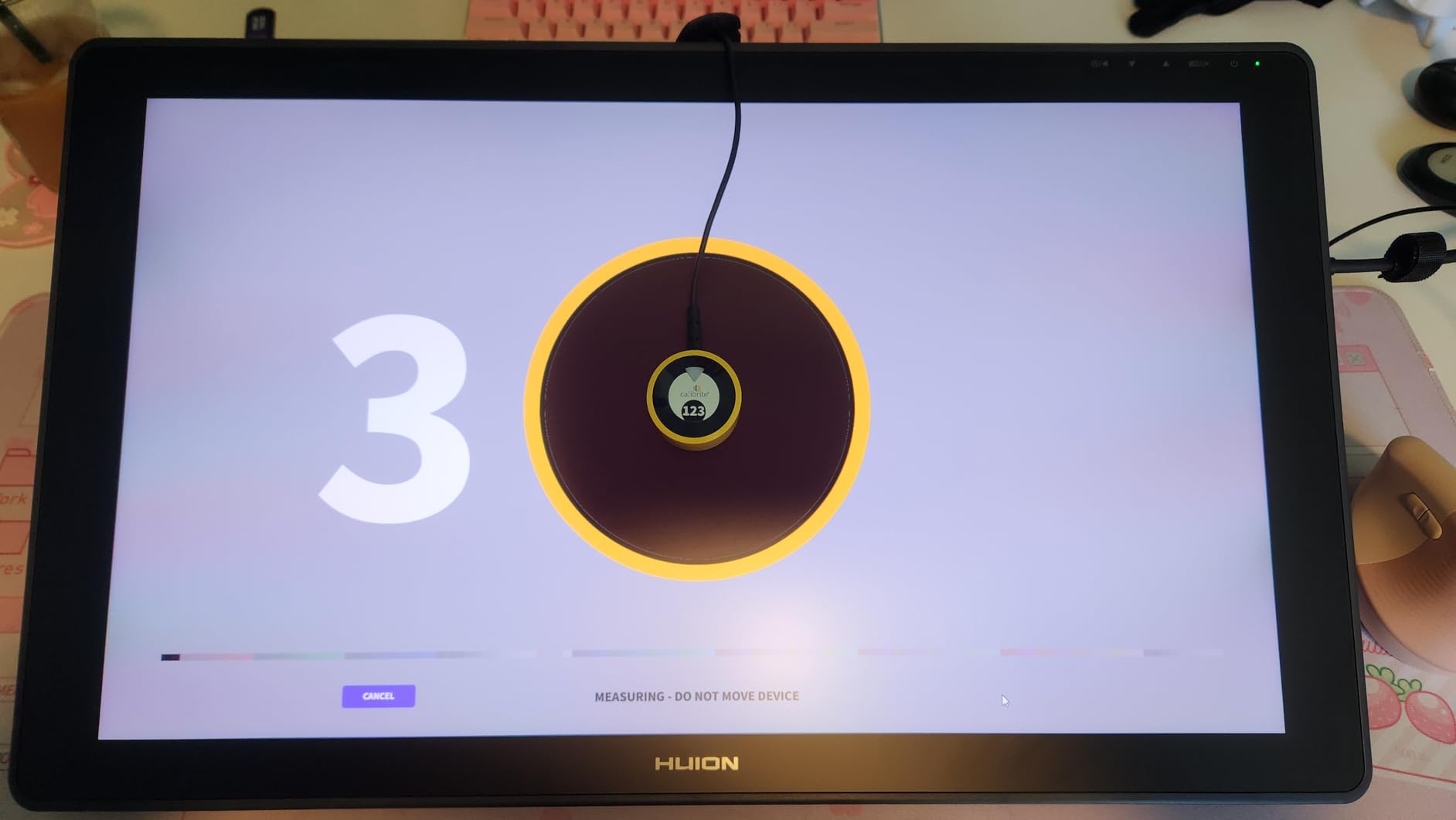 Calibrite Display 123 Monitor Calibration Colorimeter for Photo Editing and Color Accurate Viewing, Easy 1 2 3 Software Workflow, USB C Connection customer photo 2