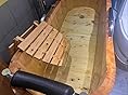Wooden Hot Tub Bathroom Freestanding Soaking Non-Slip Bathtub Thickened Handrail Style Healthy Medicinal Bathtub (Deluxe configuration with lid fumigation) customer photo 1