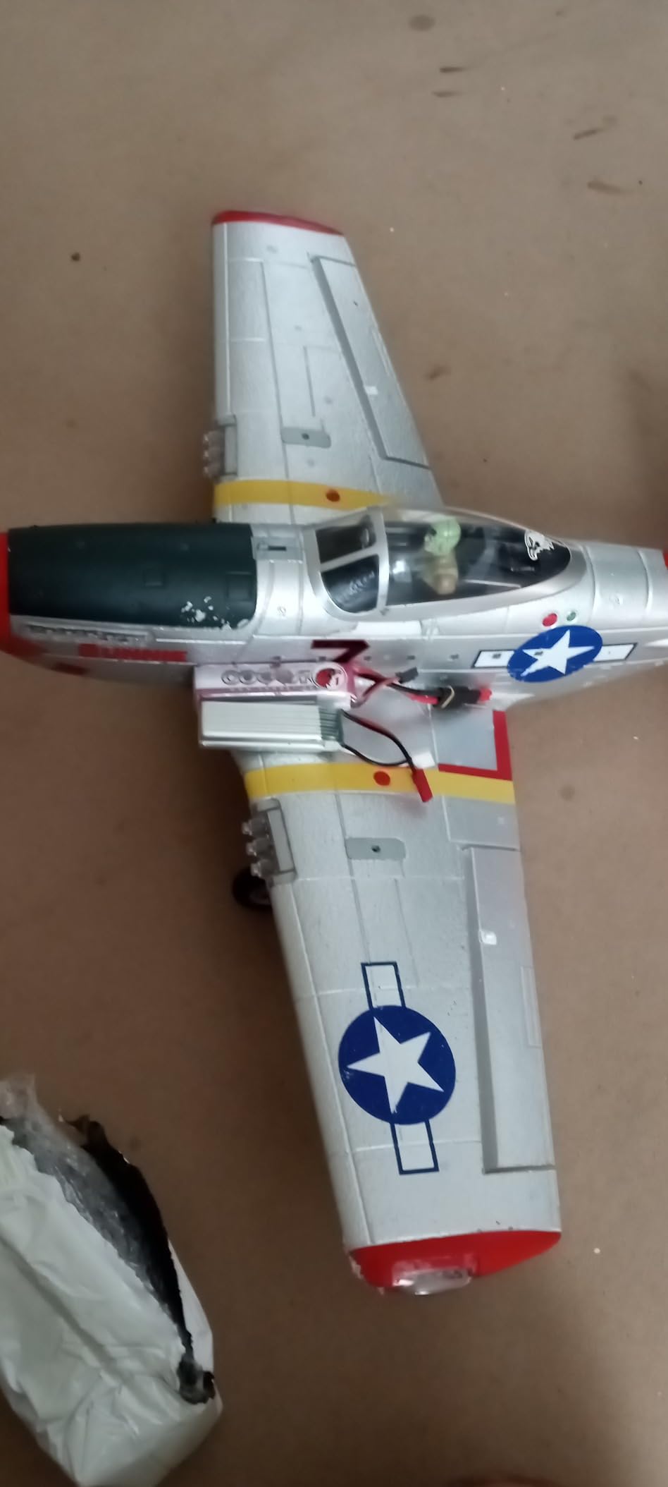 CKYSCHN WLtoys XK A280 RC Airplane, P51 Mustang 4 Channel RC Plane with Lights, 6G/3D Brushless RC Planes customer photo 2