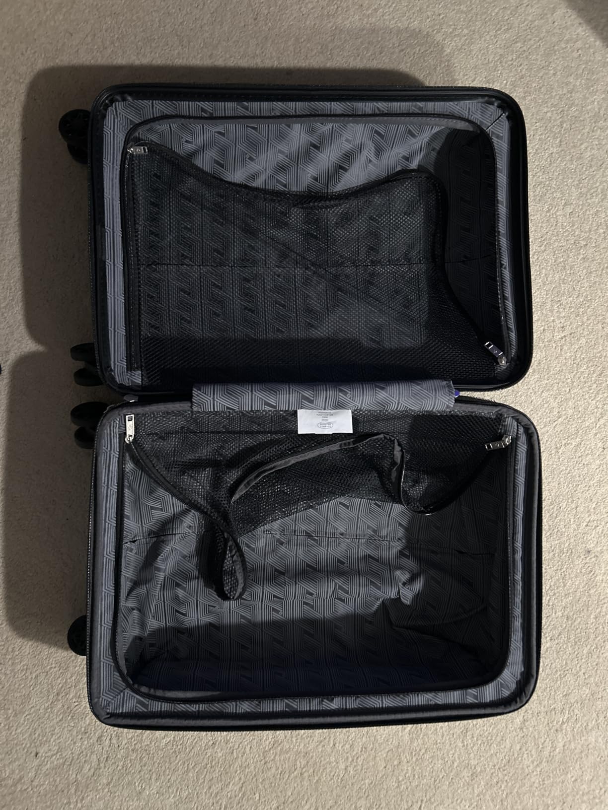 Samsonite Evolve SE Hardside Expandable Luggage with Double Spinner Wheels, Saphir Blue, 3PC Set (CO/M/L) customer photo 1
