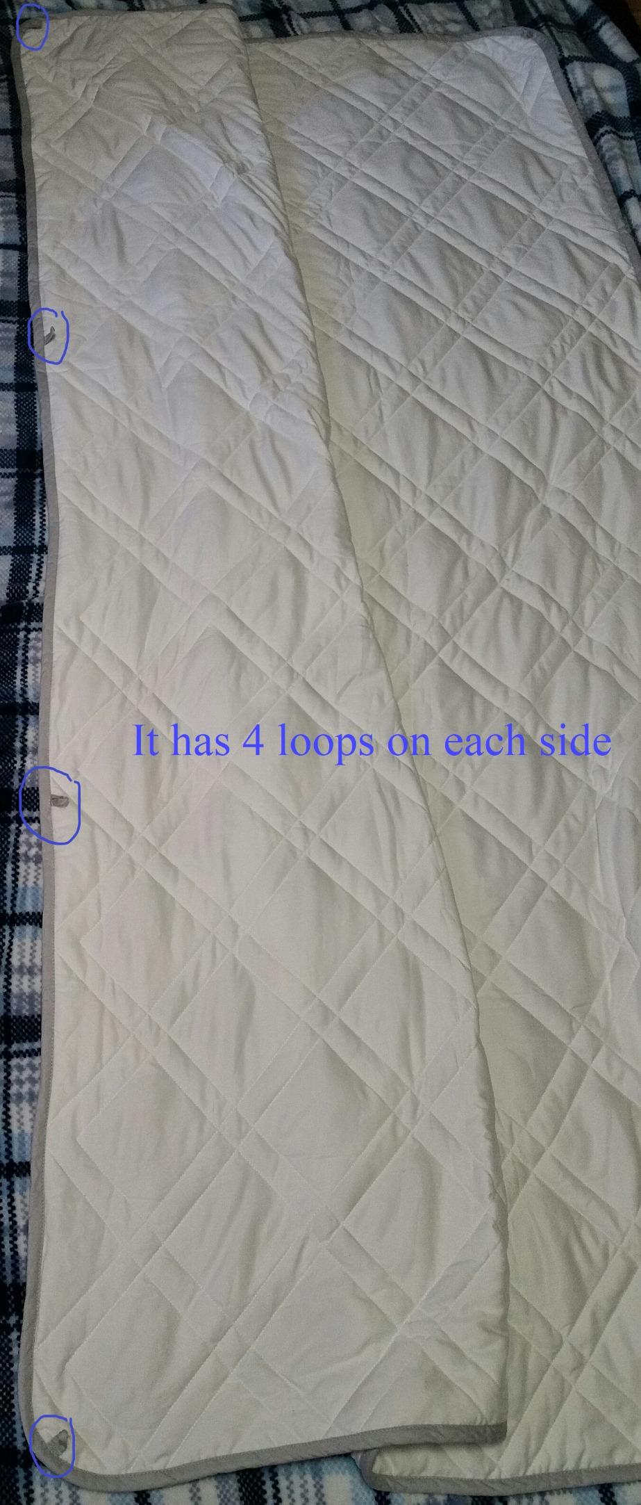 Aricove Cooling Weighted Blanket for Adults, 30lbs, Queen/King Size, 80x87 inches, Silky Soft Bamboo Viscose, Machine Washable, White customer photo 2