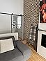 JUBEST 38in x 96in Glass Sliding Barn Door with 6.6ft Hardware Kit, 3-Panel Black Aluminum Frame and Clear Tempered Glass Modern French Door customer photo 1