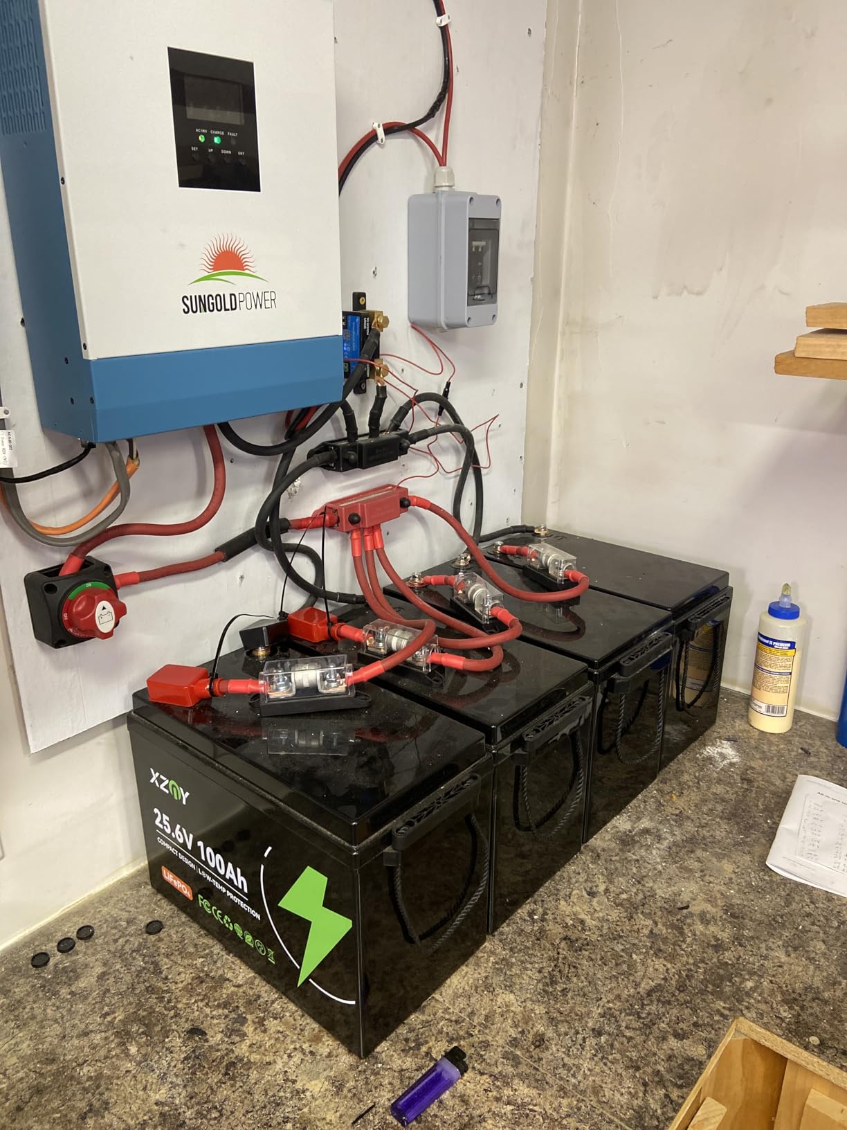 Compact 24V 100Ah LiFePO4 Battery for Trolling Motors RV Solar System customer photo 1