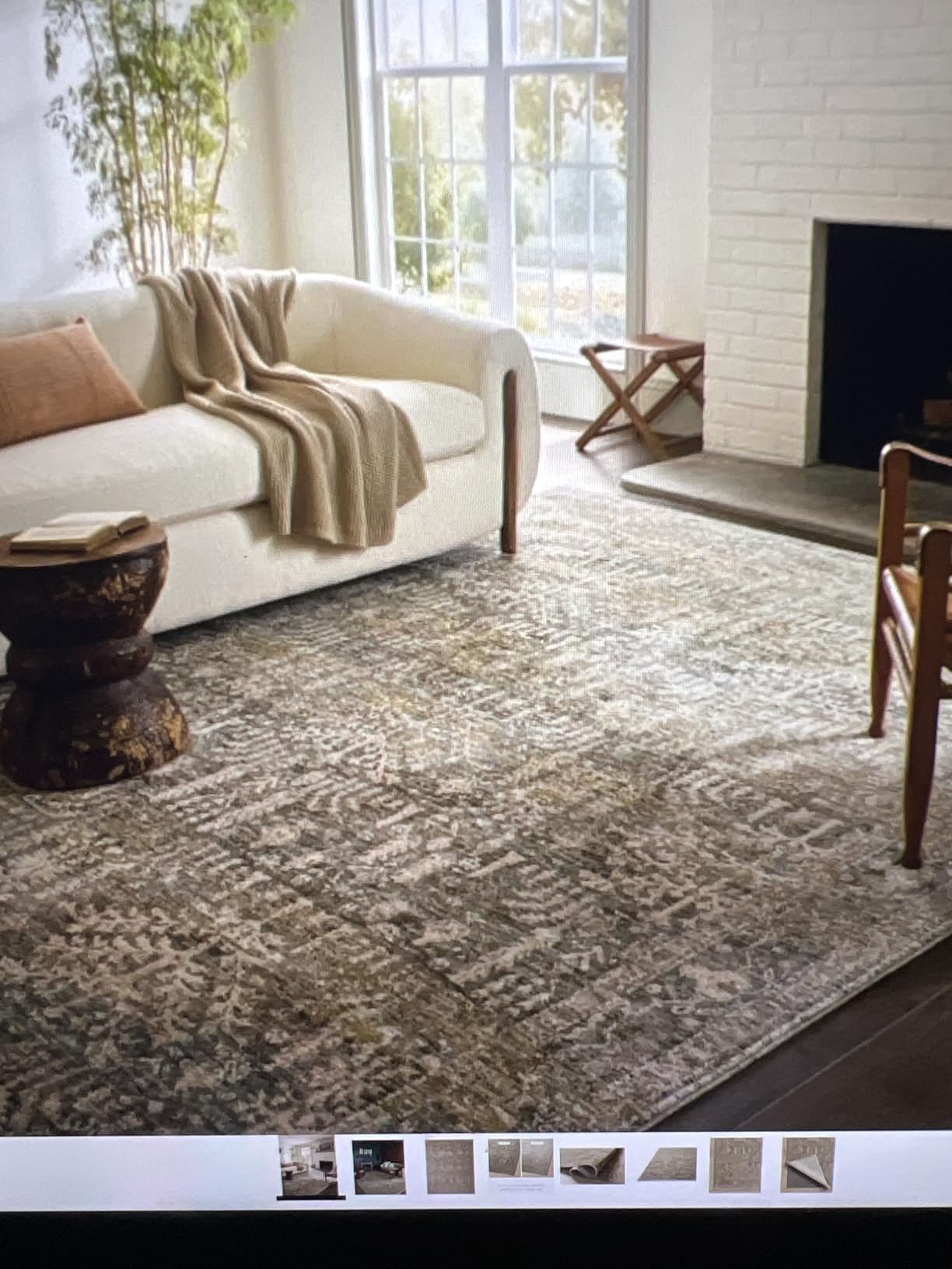Magnolia Home by Joanna Gaines Junie Collection JUE-01 Blue/Natural 7'-10