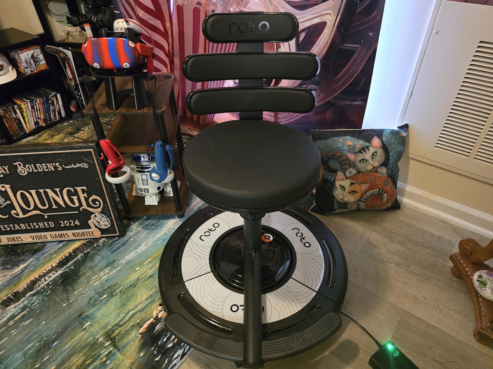 Roto VR Motion Gaming Chair for Meta Quest, Oculus, PC VR, Immersive 360° Experience with Head Tracking & Full-Body Haptics customer photo 1