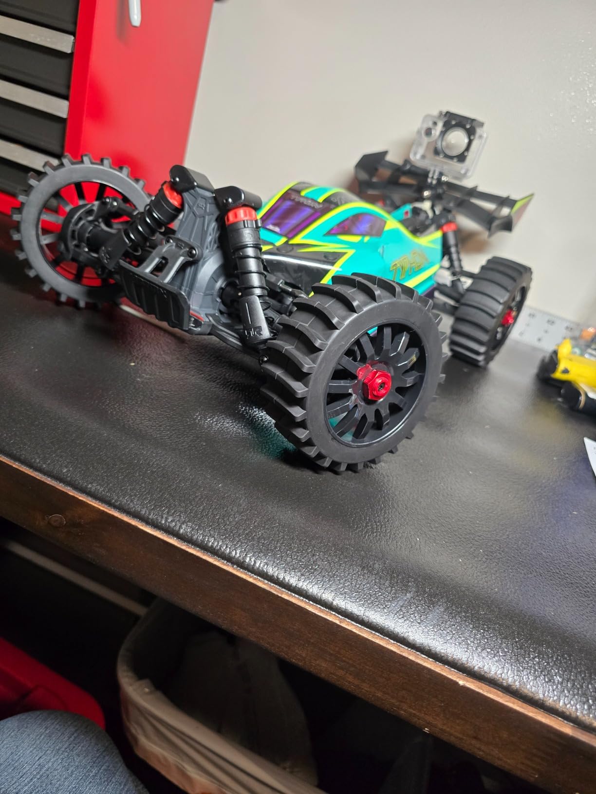 ARRMA RC Car 1/8 Typhon 4X4 223S BLX BRUSHLESS Buggy RTR (Battery and Charger Not Included) with DSC (Yellow), ARA4306V4T2 customer photo 2