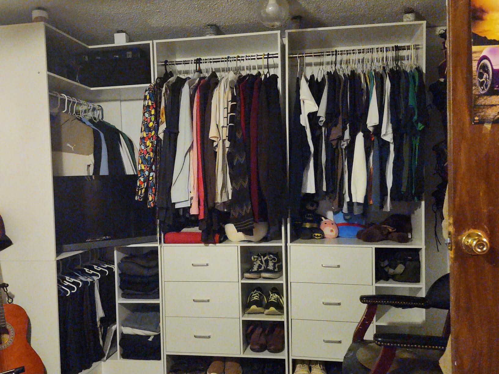 Aheaplus Closet System with 3 Sets, 86.8