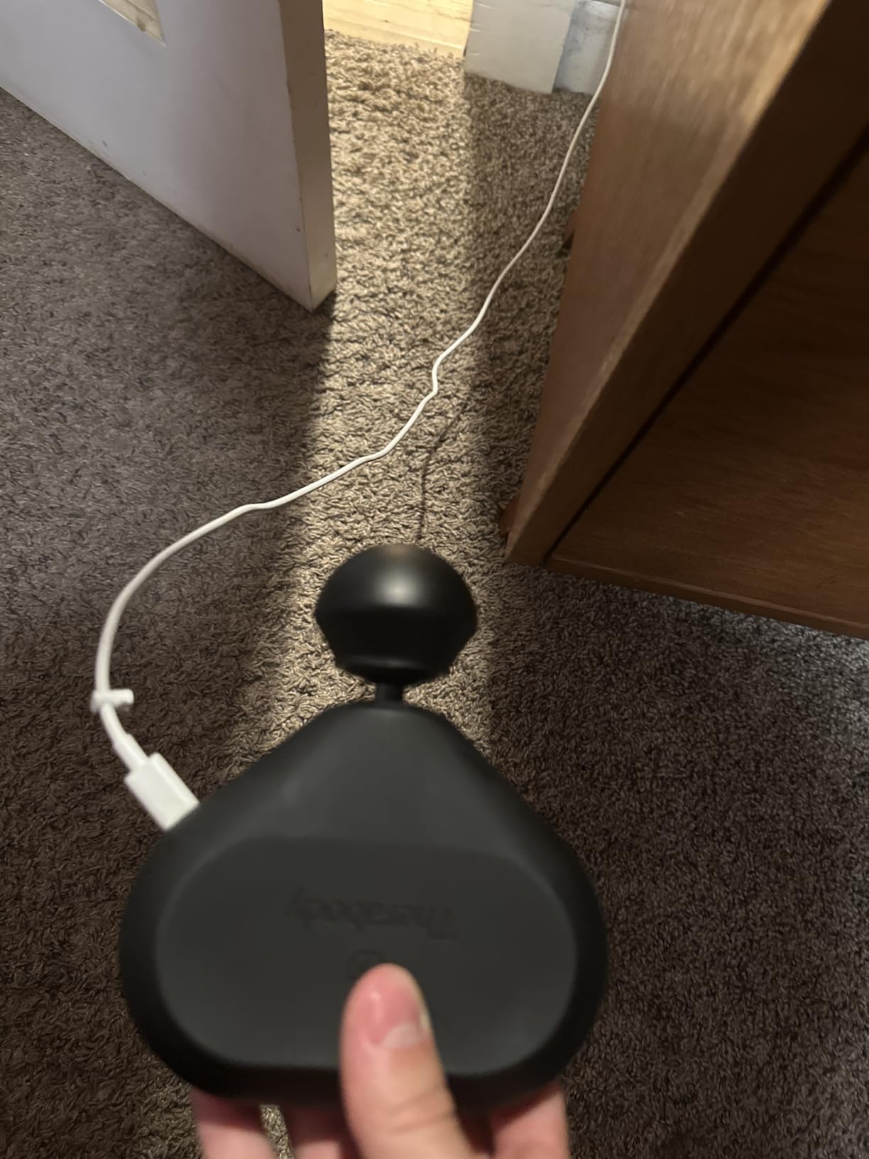 Mini (3rd Generation) by Therabody - Ultra-Portable Massage Gun and Travel Essential for Fast, Effective Pain and Tension Relief Anywhere (Black) customer photo 2