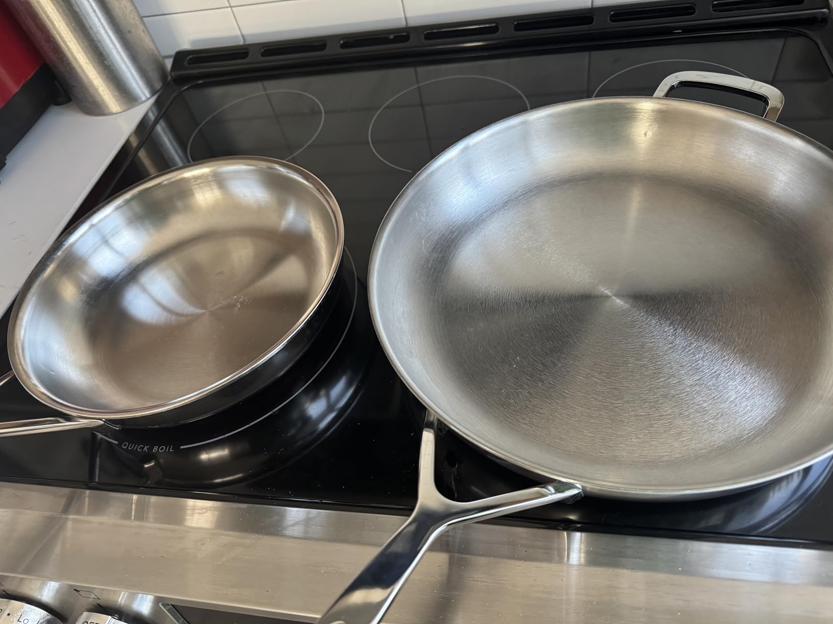 Demeyere 5-Plus 12.5-inch Stainless Steel Fry Pan with Glass Lid customer photo 1