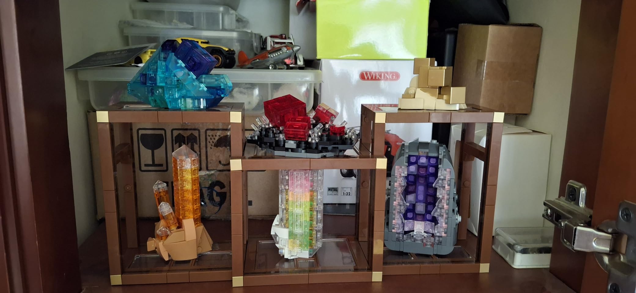 LEGO Ideas Mineral Collection Building Set for Adults, Ages 18+ - Bedroom or Office Decor with 3 Display Shelves - Unique Gift Idea for Men & Women - 21362 customer photo 2