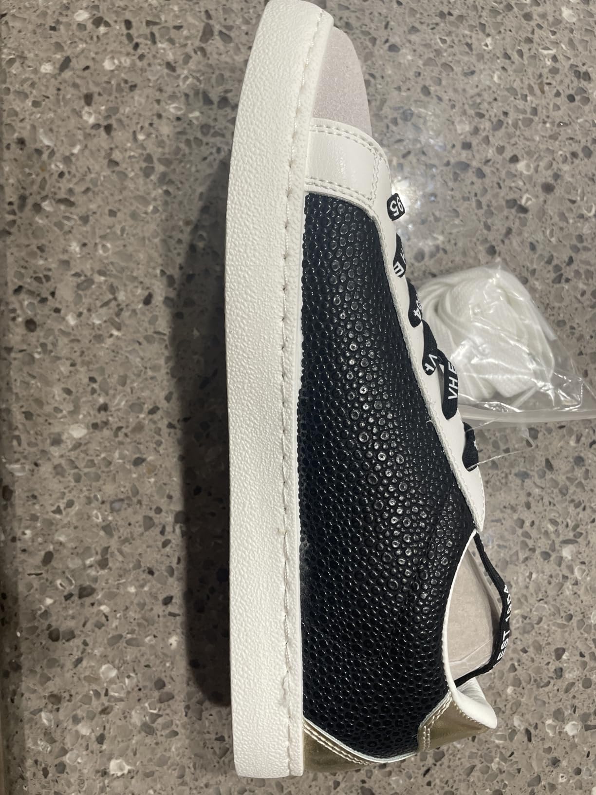 Women's Fashion Sneakers | Casual Lace up Low Top Tennis Shoes | Cute Trendy Dressy Sneakers customer photo 2