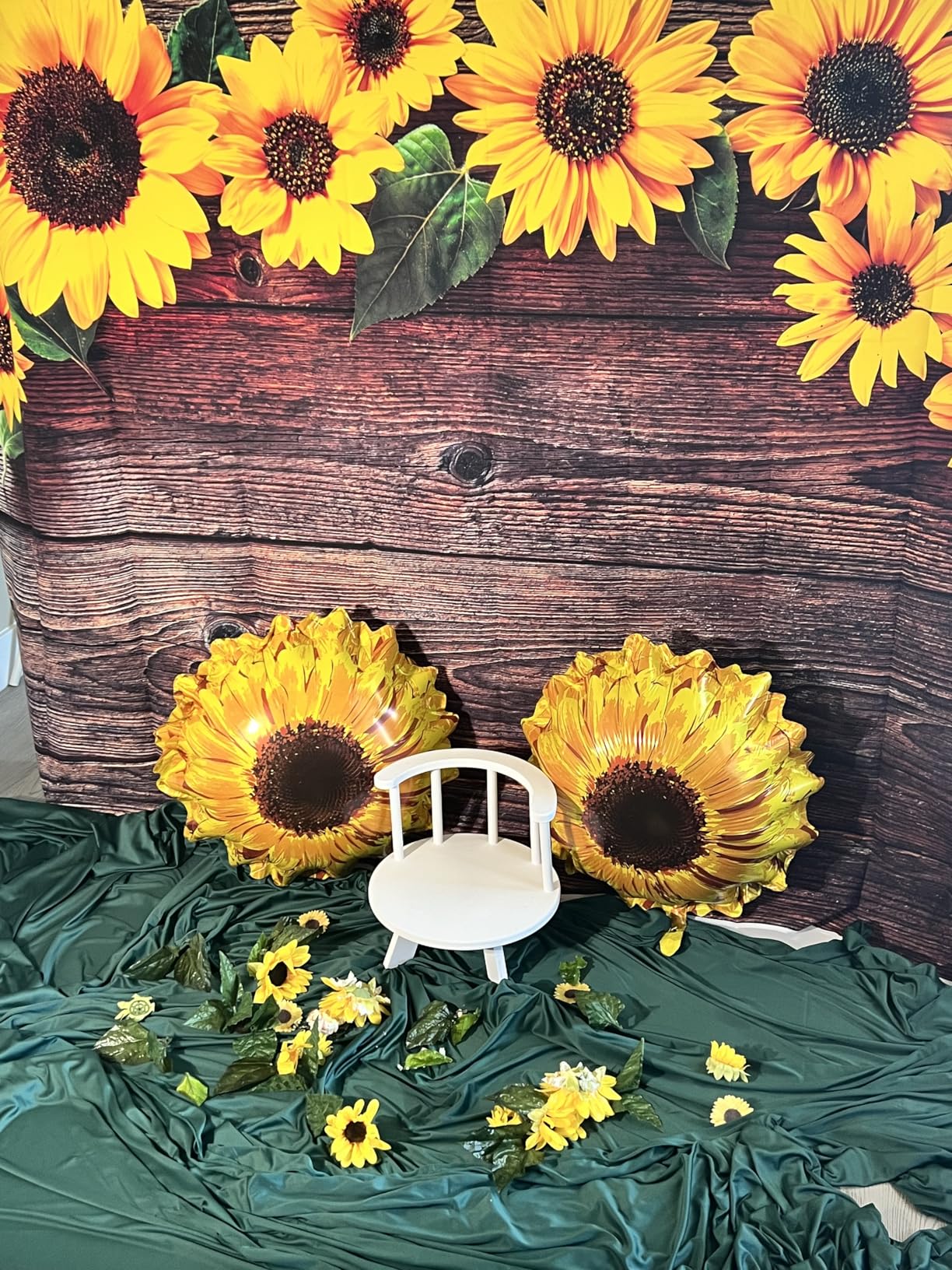 Photography Props Wooden Stool Set Photo Studio Accessories White Semi-Circular Stool Chair Toddler Photo Props Doll Chair Wood Stool Bench Children Photoshoots Child Photo Props Gift customer photo 2